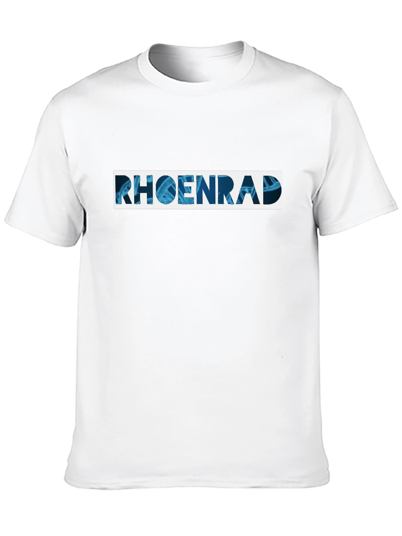 Rhoenrad Graphic Tee - Black Cotton Blend Shirt