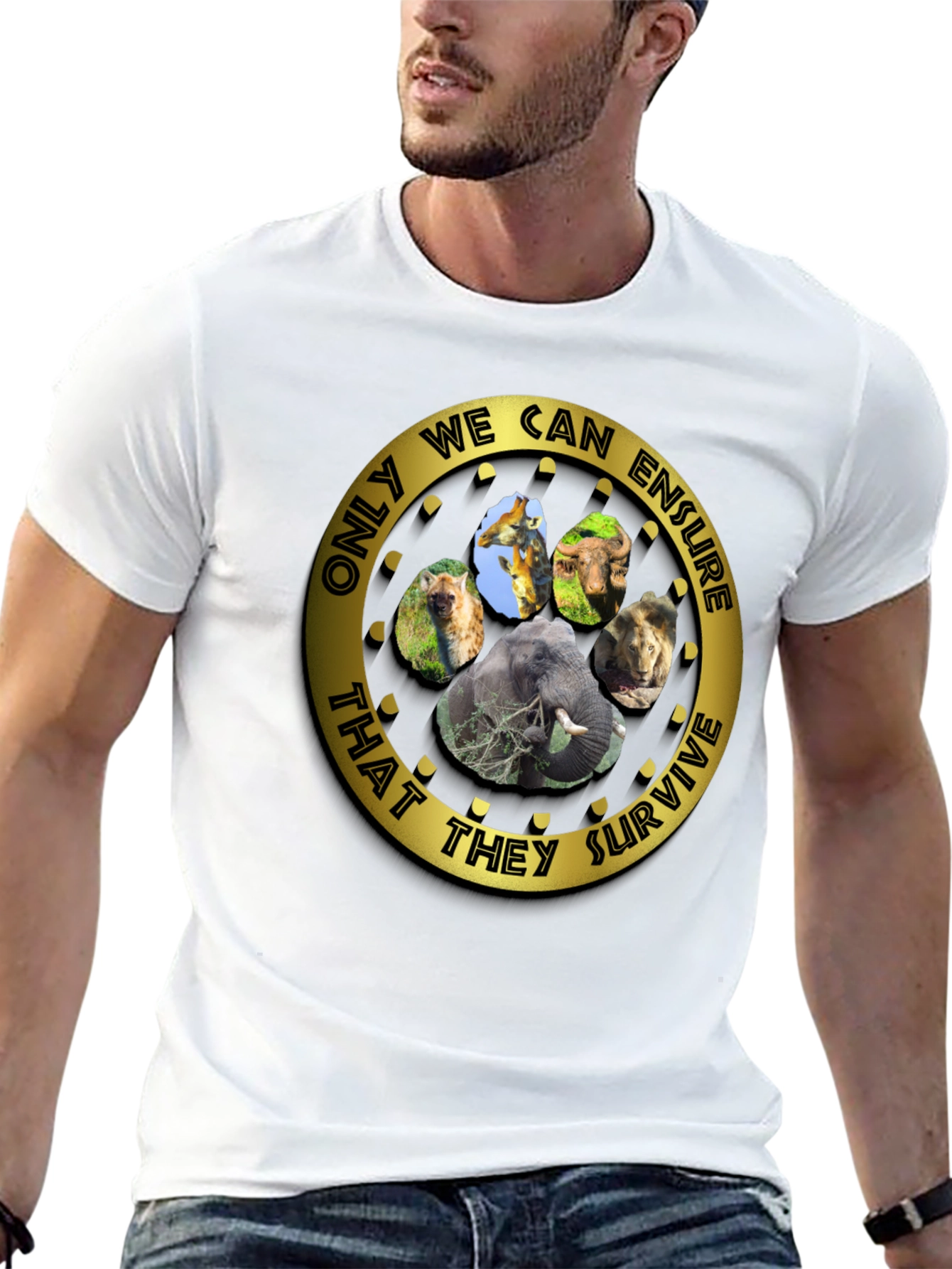 Wildlife Conservation Graphic T-Shirt
