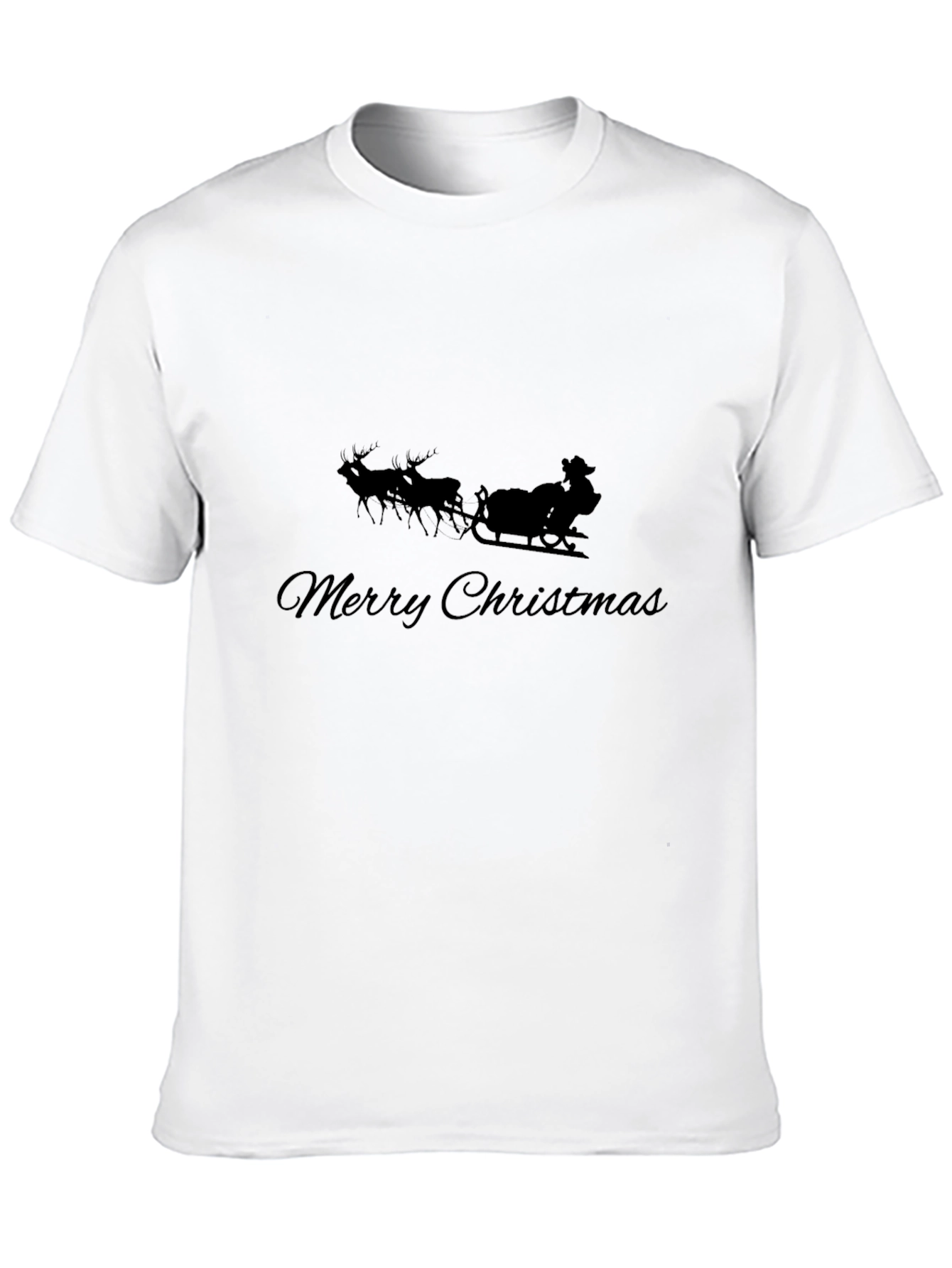 Merry Christmas Santa Sleigh T-Shirt