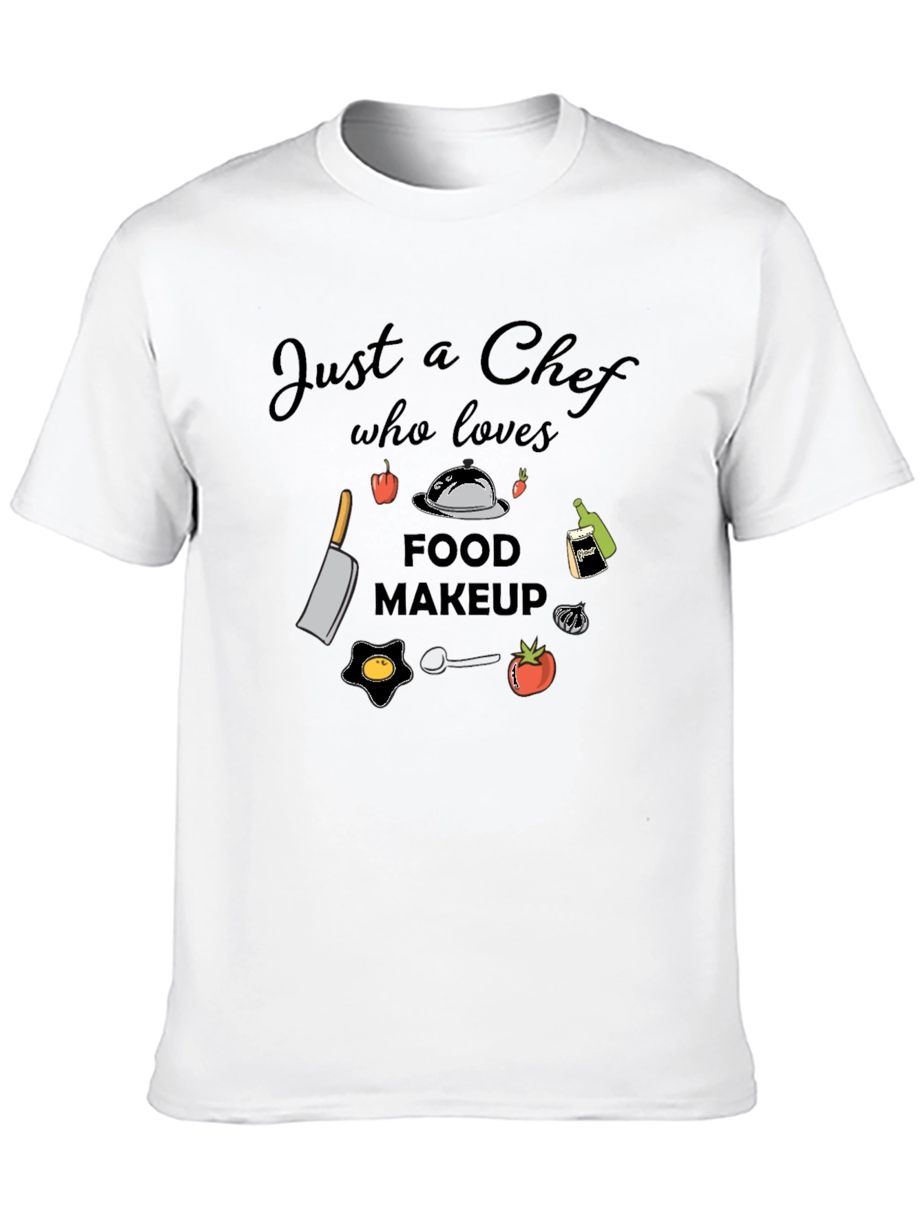 Chef Food Makeup T-Shirt