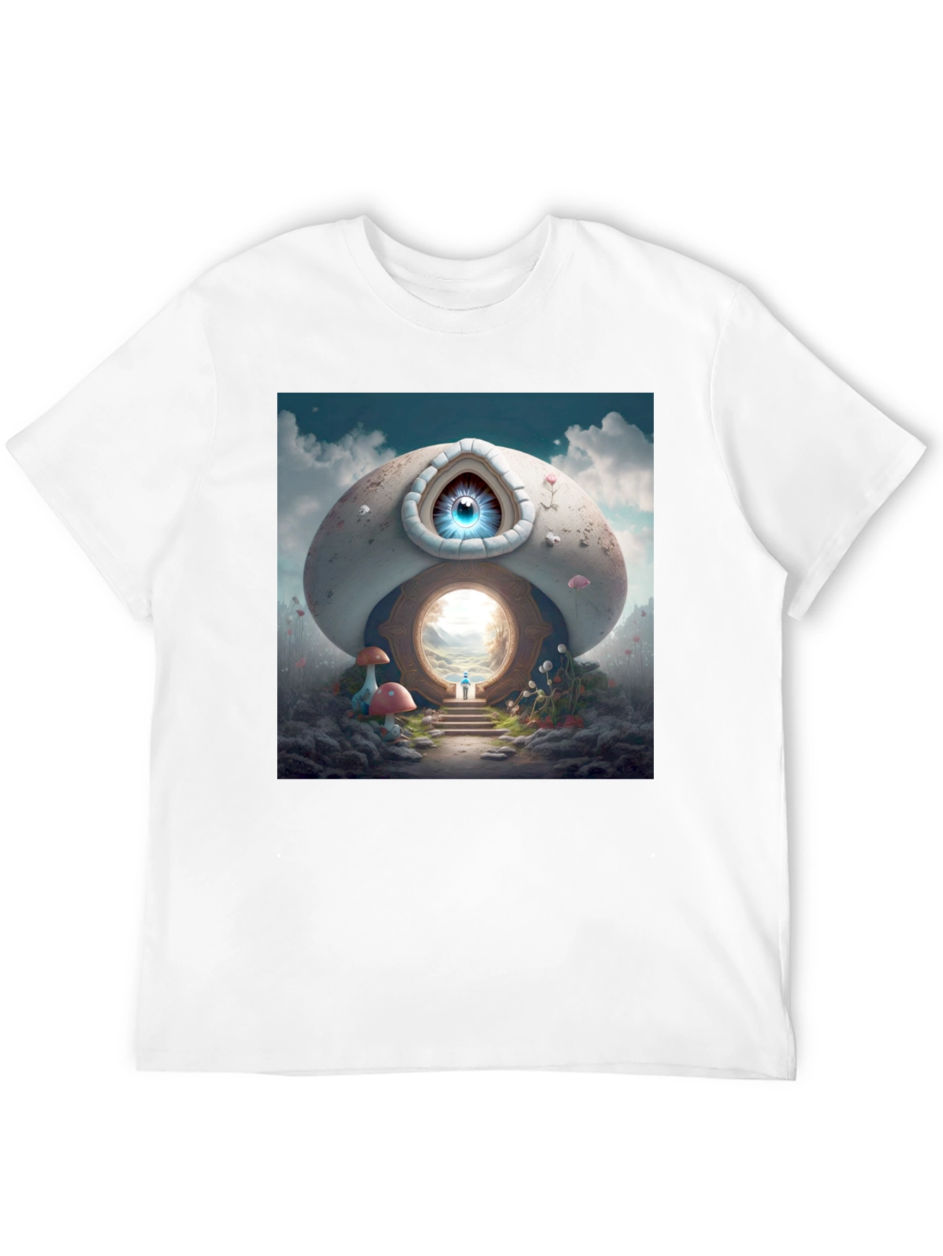 Eye Portal T-Shirt - Unique Fantasy Graphic Tee