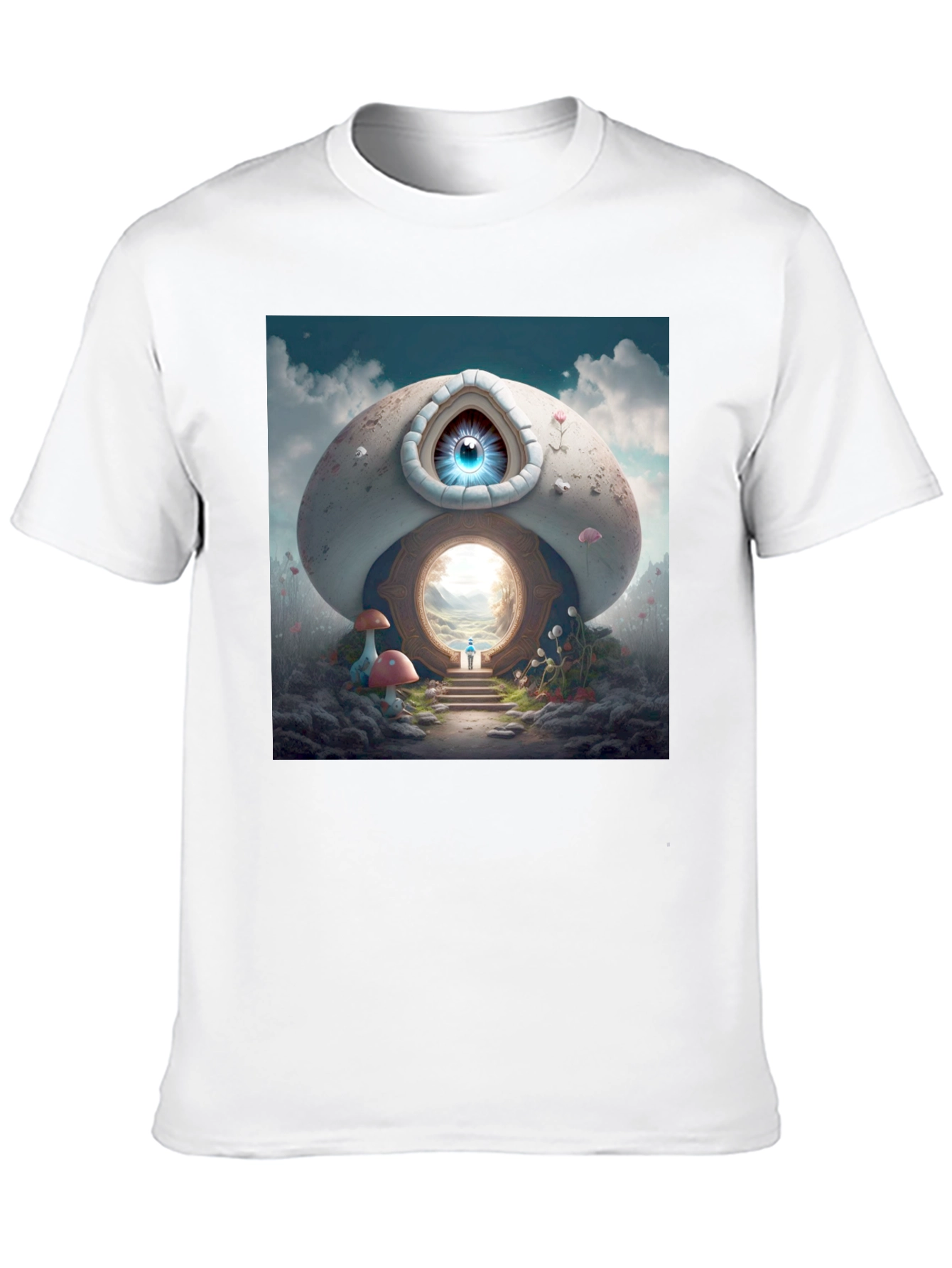 Eye Portal T-Shirt - Unique Fantasy Graphic Tee