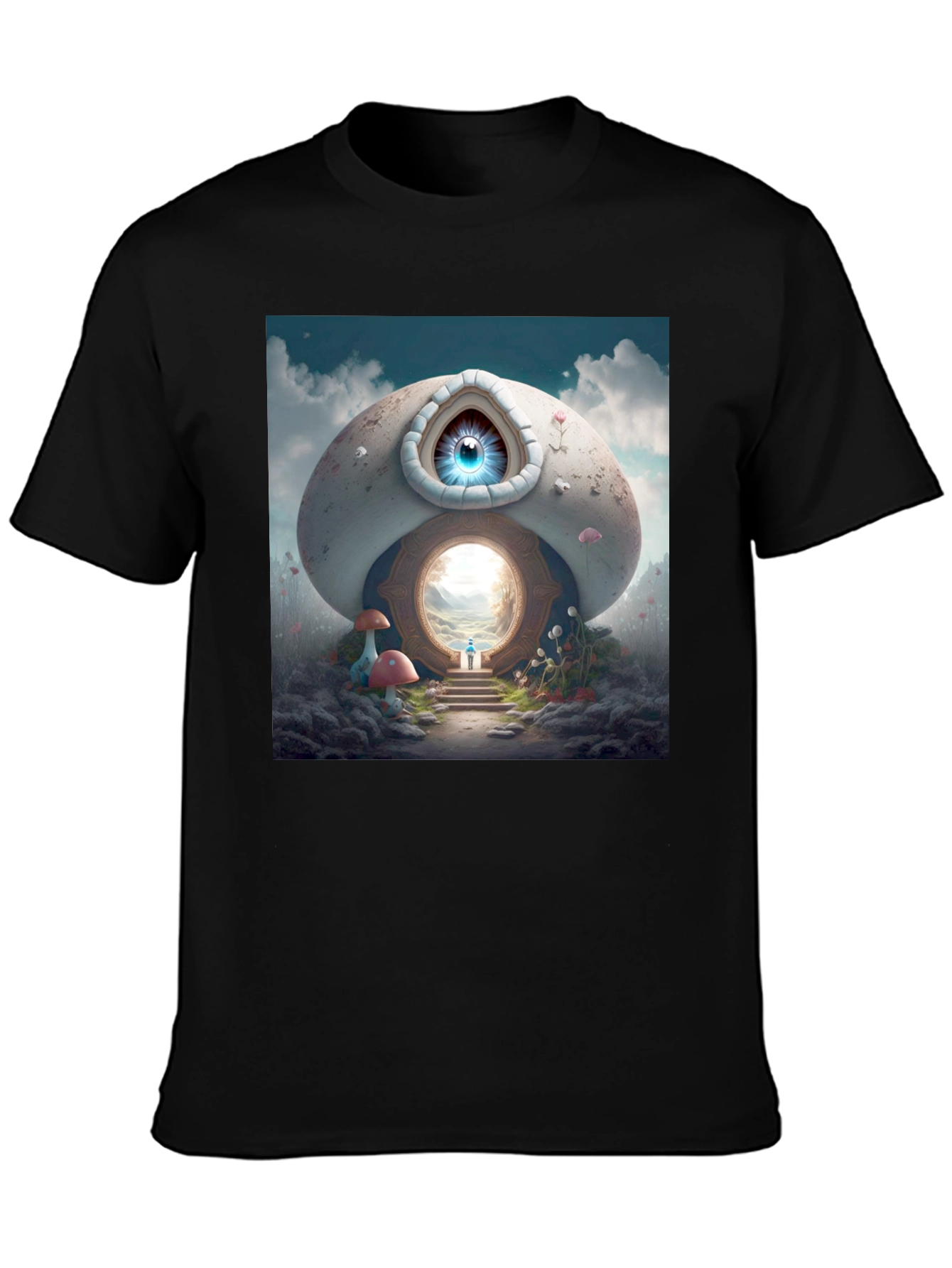 Eye Portal T-Shirt - Unique Fantasy Graphic Tee