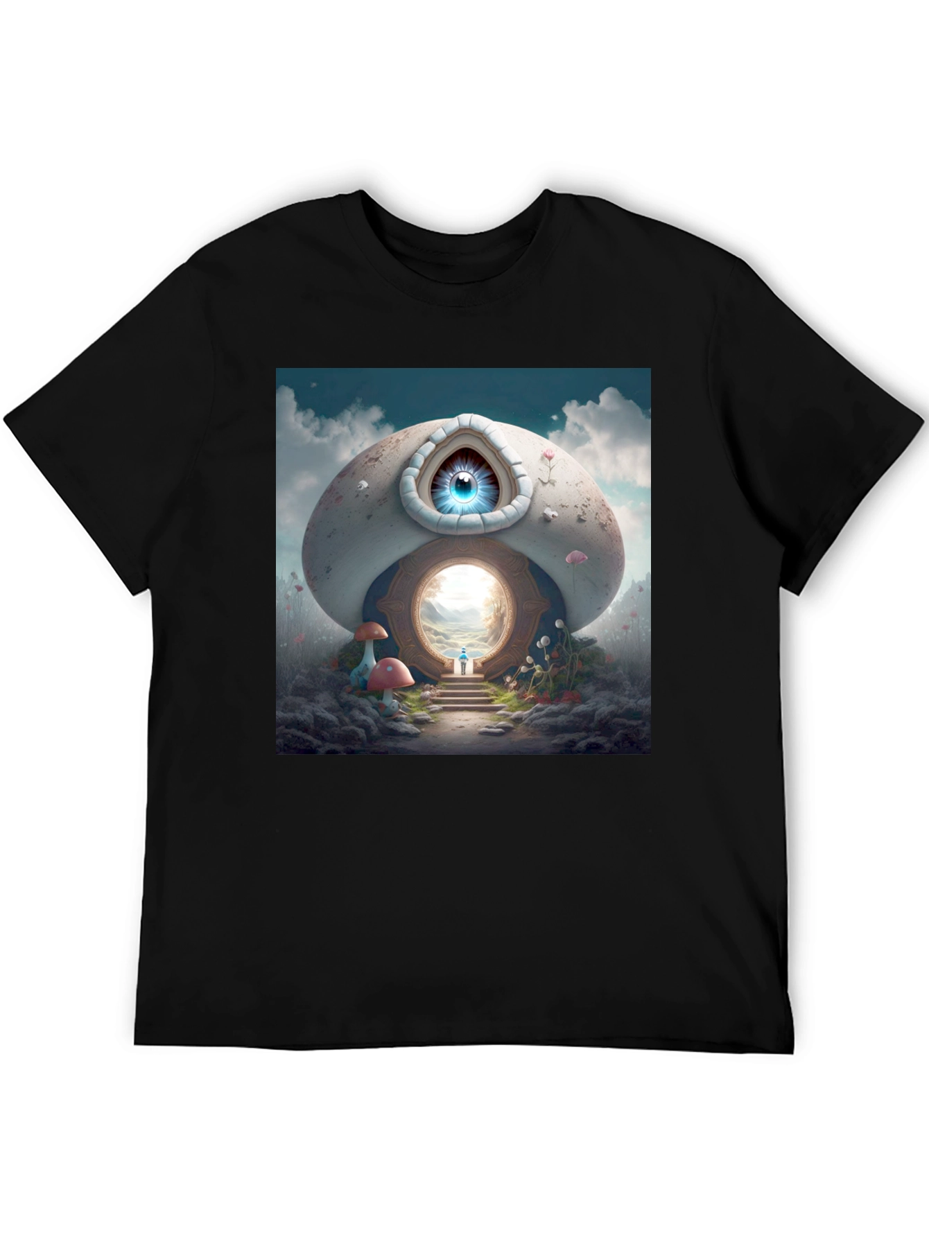 Eye Portal T-Shirt - Unique Fantasy Graphic Tee