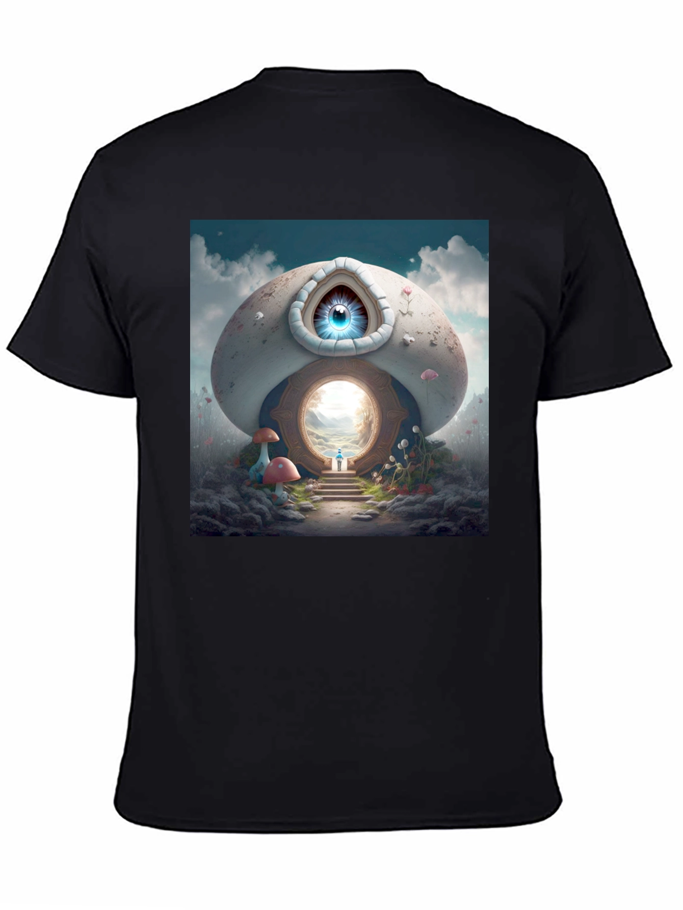 Eye Portal T-Shirt - Unique Fantasy Graphic Tee