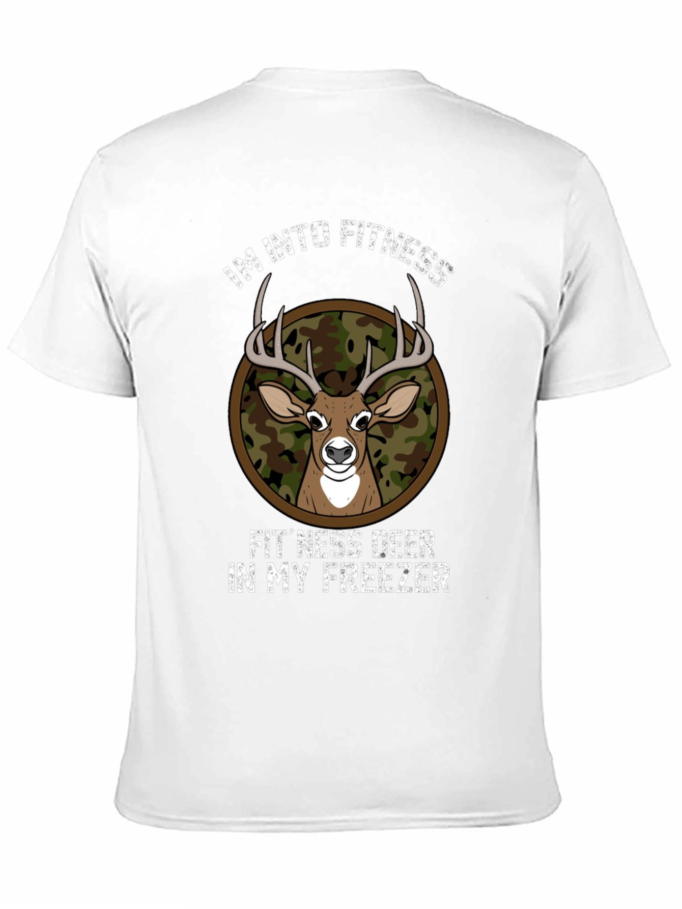 Fitness Deer T-Shirt - Hunting Humor Tee