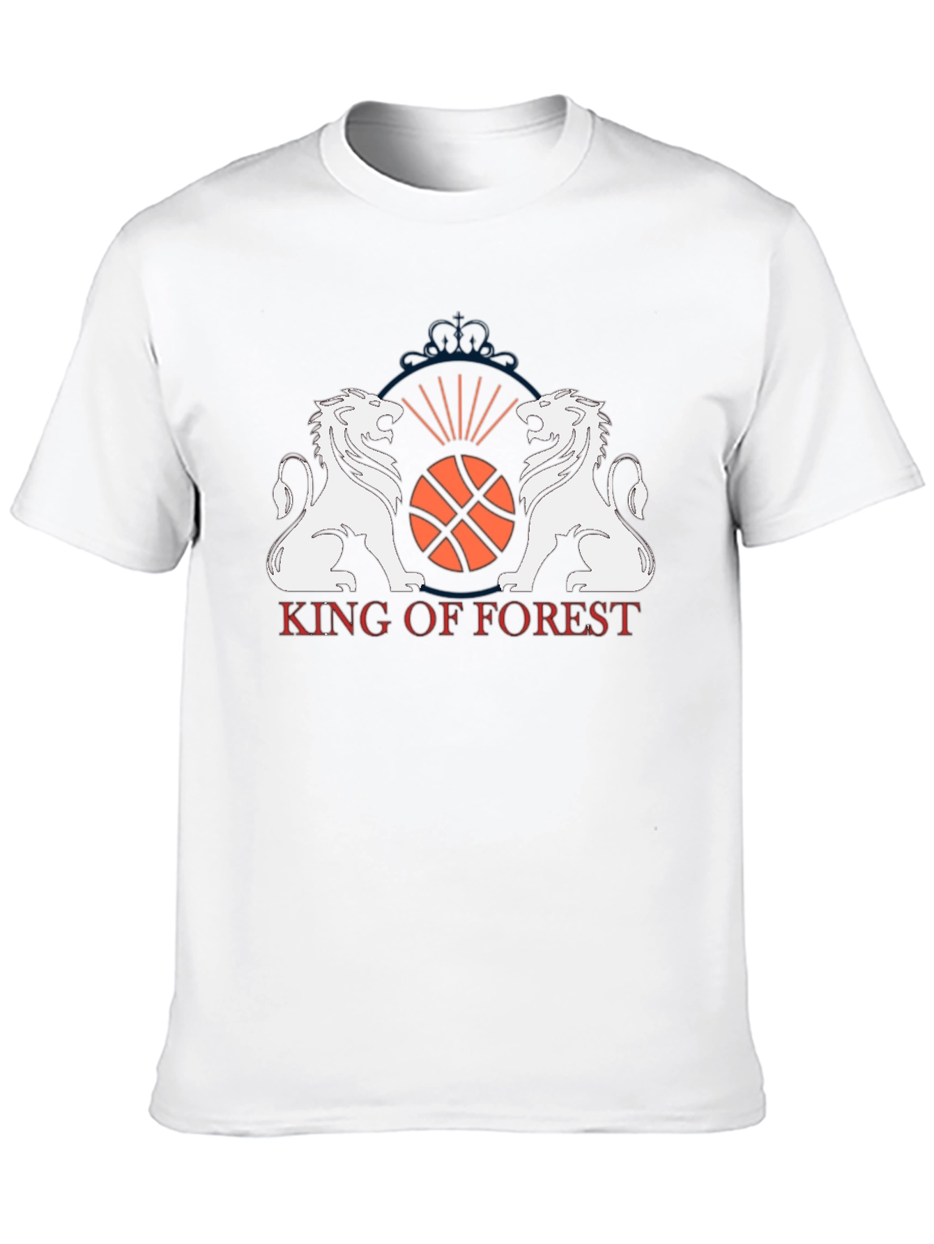 King of Forest Basketball Graphic Tee