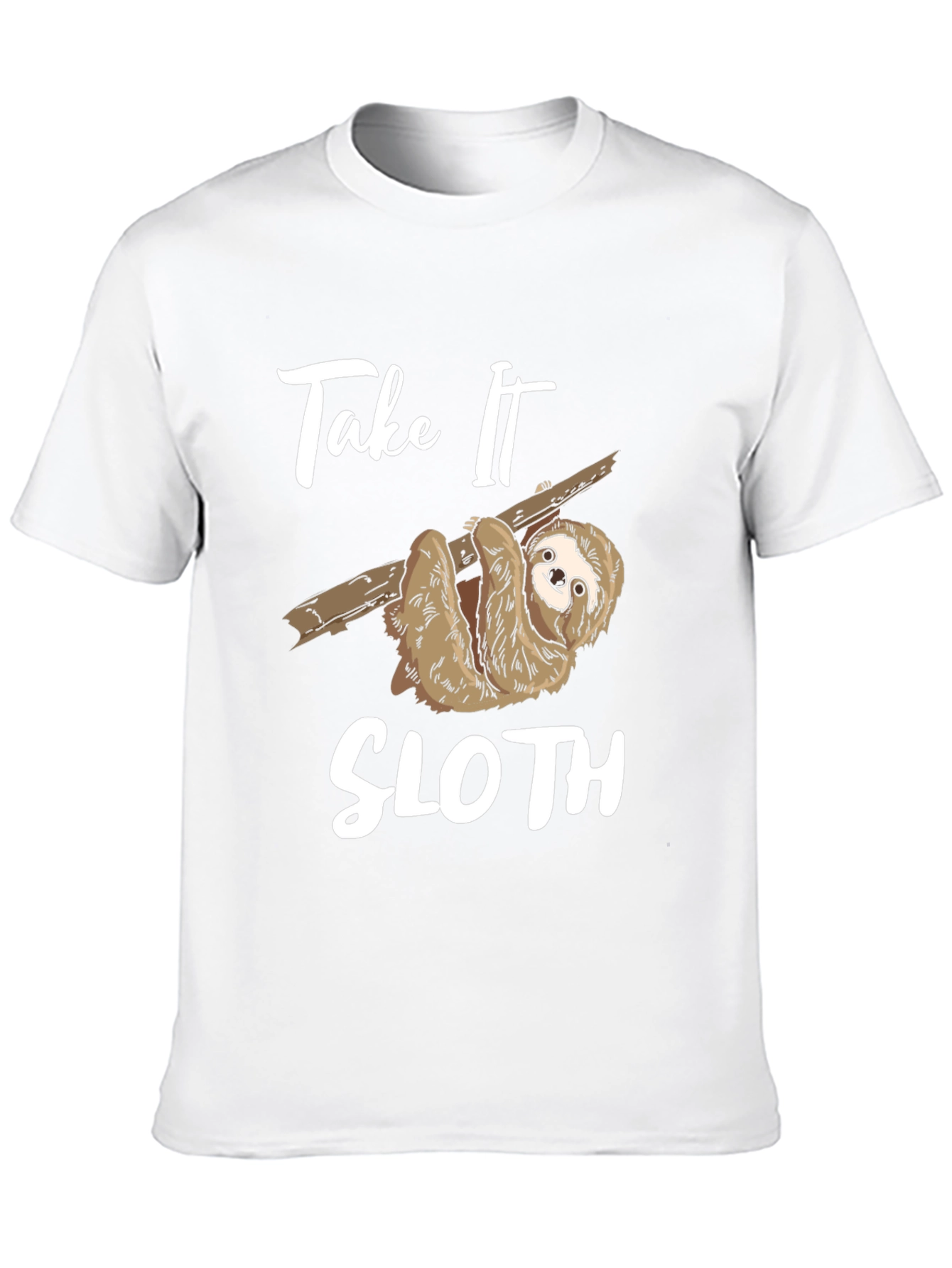 Take it Sloth T-Shirt Funny Lazy Animal Tee