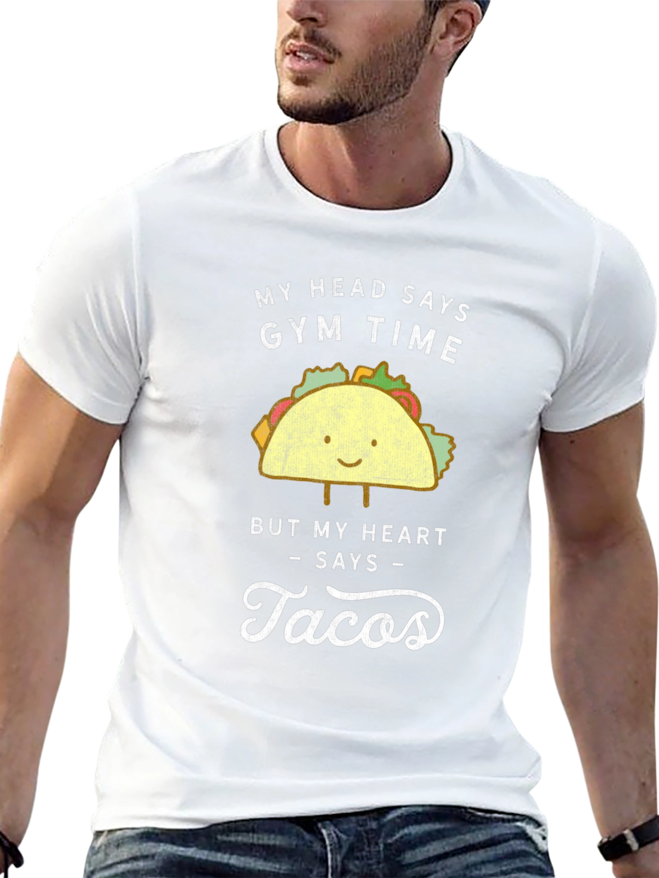 Funny Gym Time Taco T-Shirt