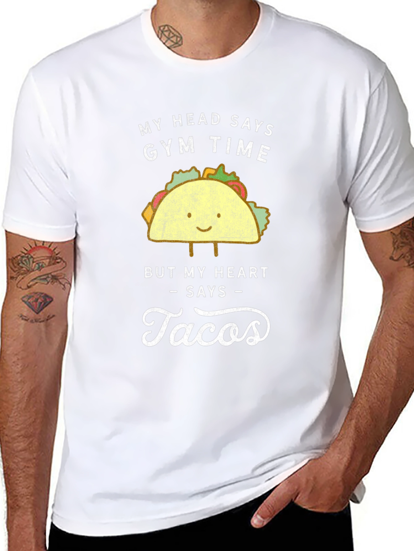 Funny Gym Time Taco T-Shirt