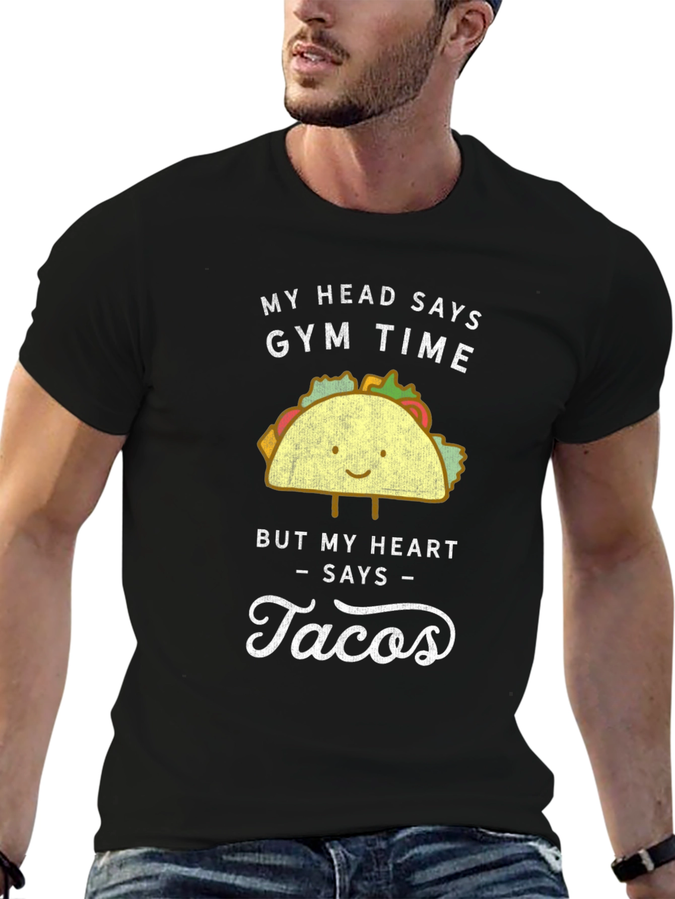 Funny Gym Time Taco T-Shirt
