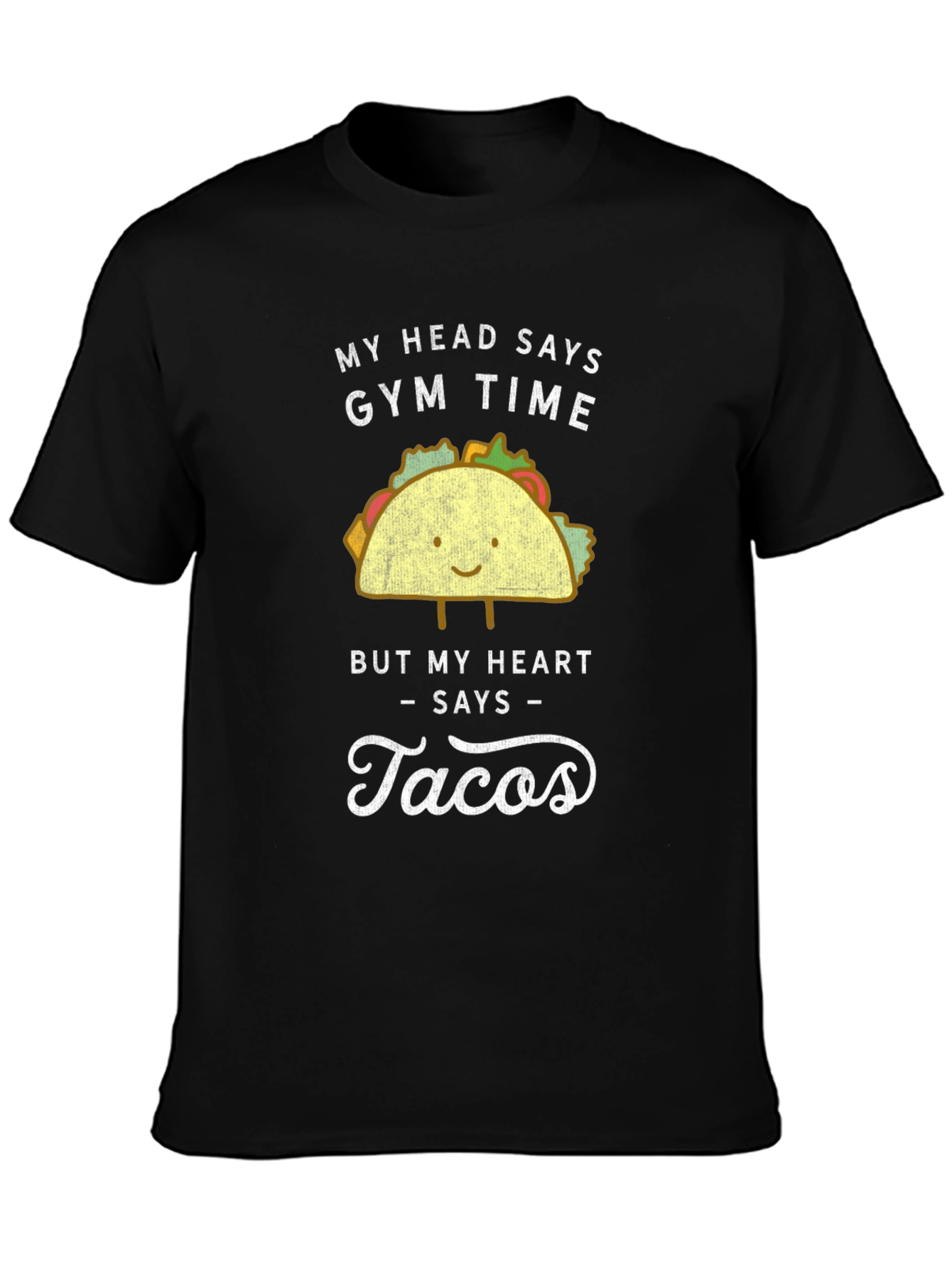 Funny Gym Time Taco T-Shirt