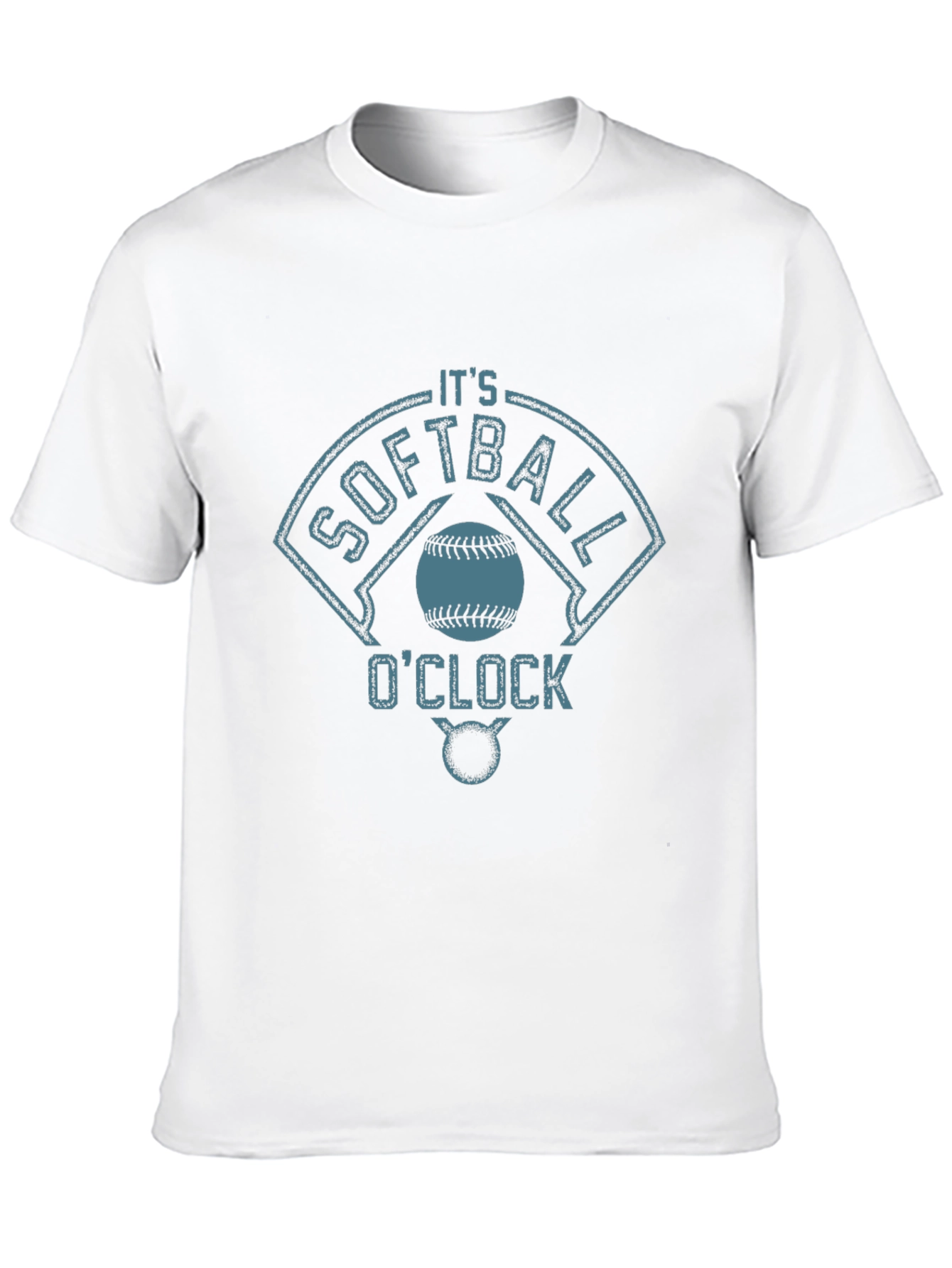 Softball OClock Mens Graphic Tee