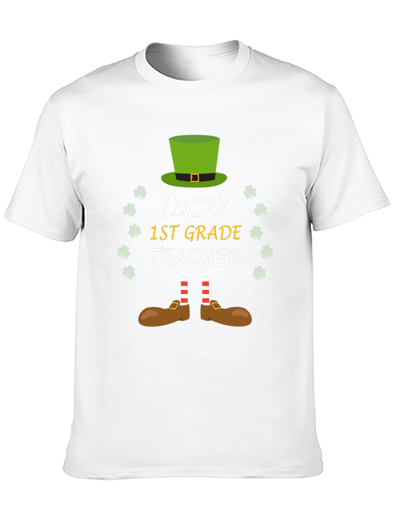 Lucky 1st Grade Teacher St. Patricks Day T-Shirt