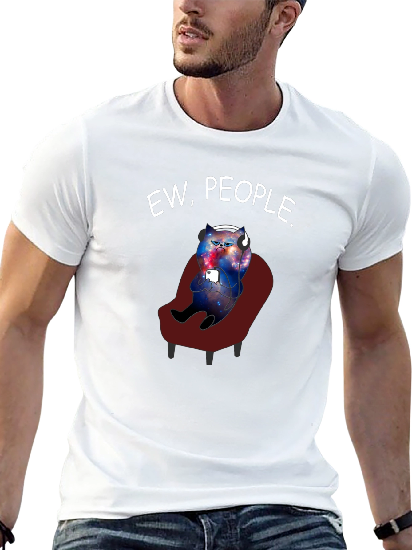 Ew People Cat T-Shirt