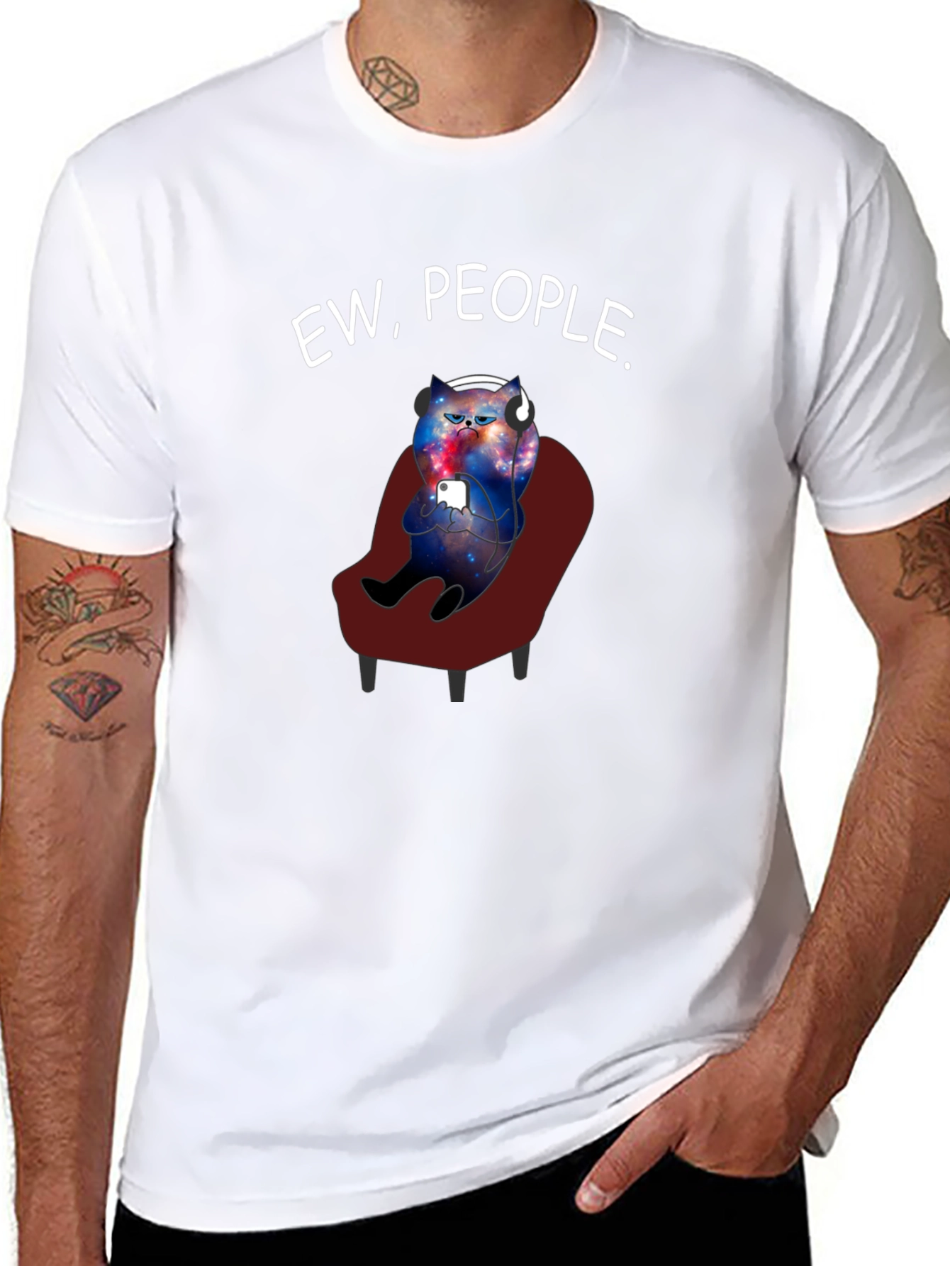 Ew People Cat T-Shirt