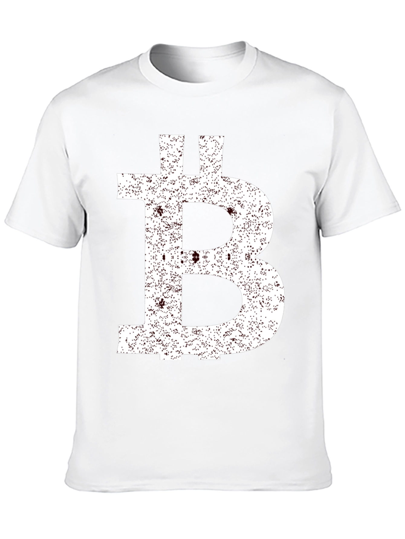 Bitcoin B Logo Black Graphic T-Shirt