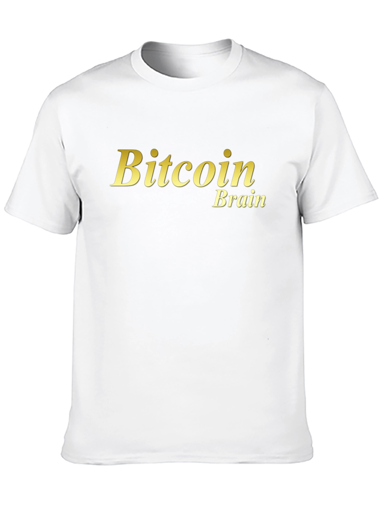 Bitcoin Brain Graphic Tee - Crypto Enthusiast T-Shirt