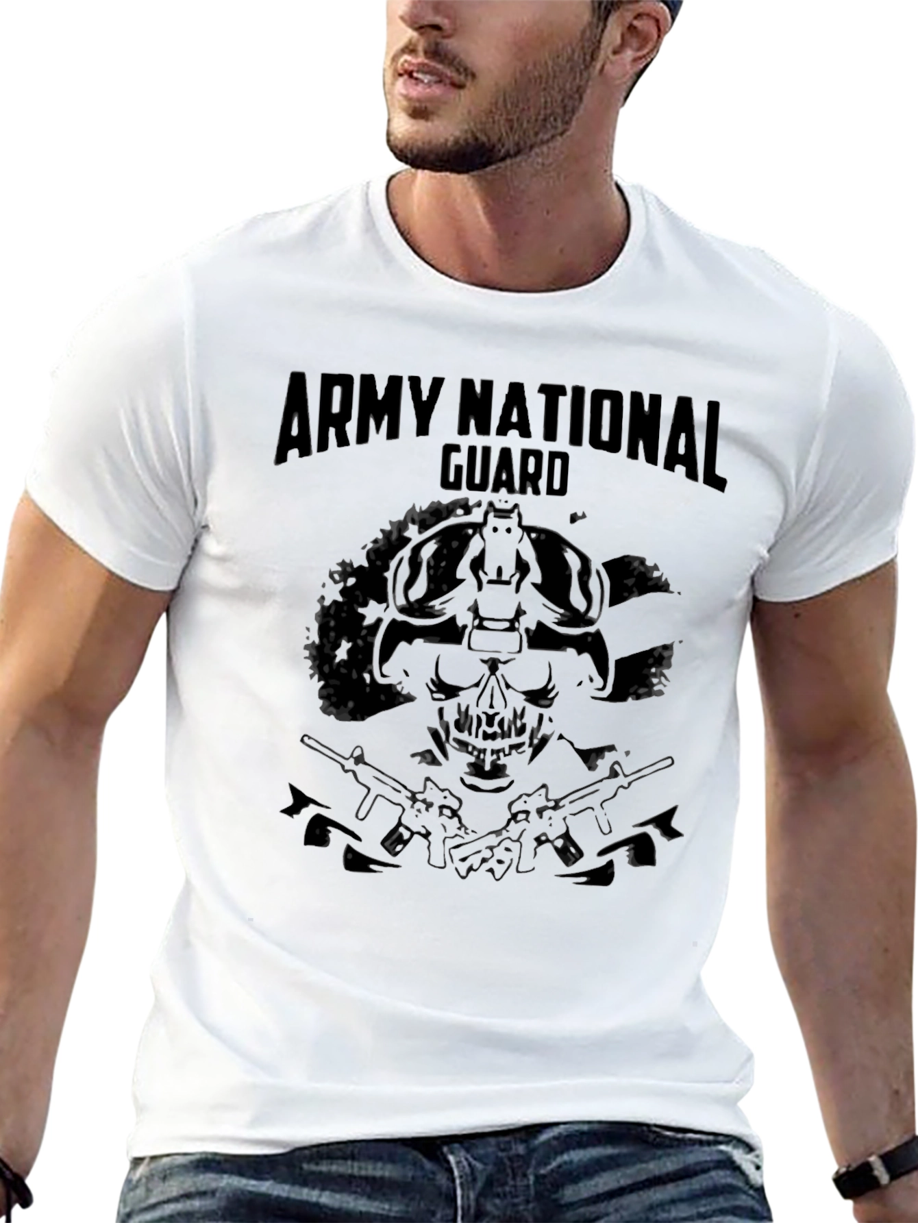 Army National Guard Graphic T-Shirt - Military Pride