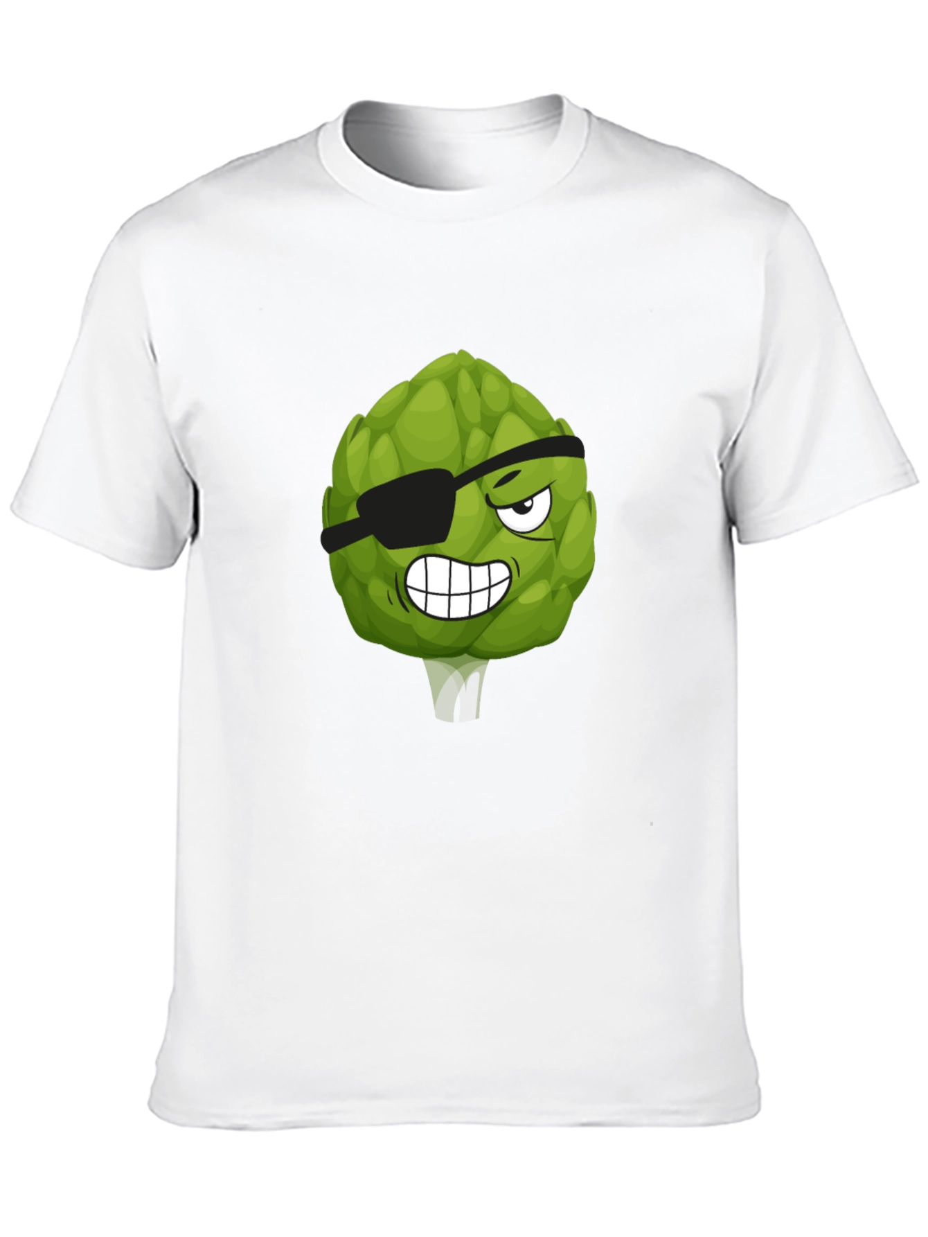 Pirate Artichoke T-Shirt - Funny Vegetable Graphic Tee