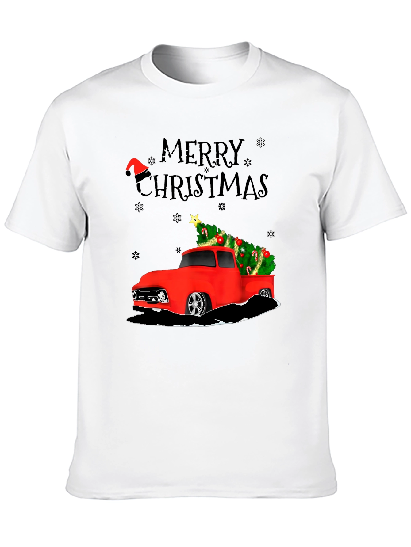 Merry Christmas Truck T-Shirt