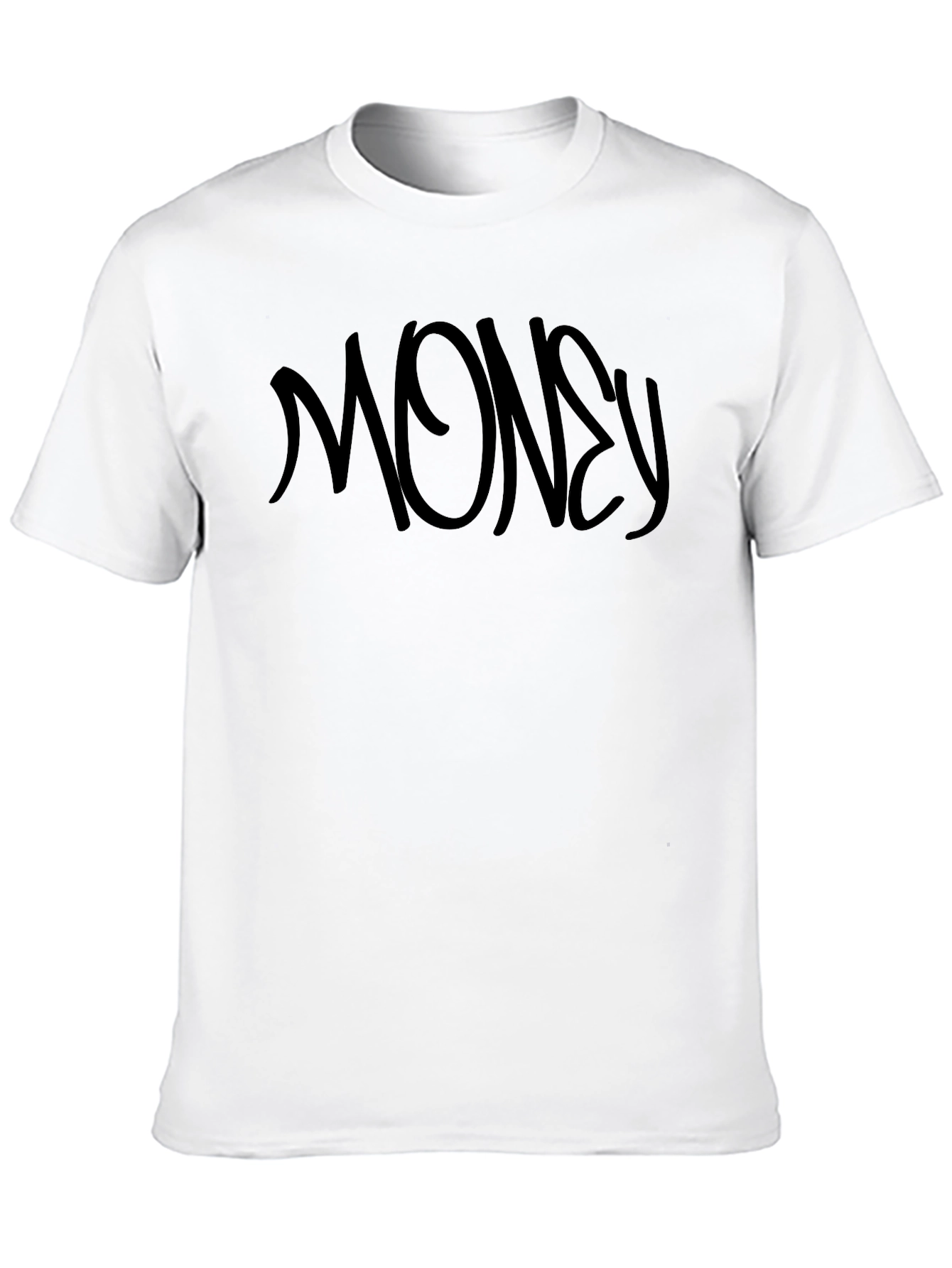 Black Money Graphic Tee - Casual Streetwear