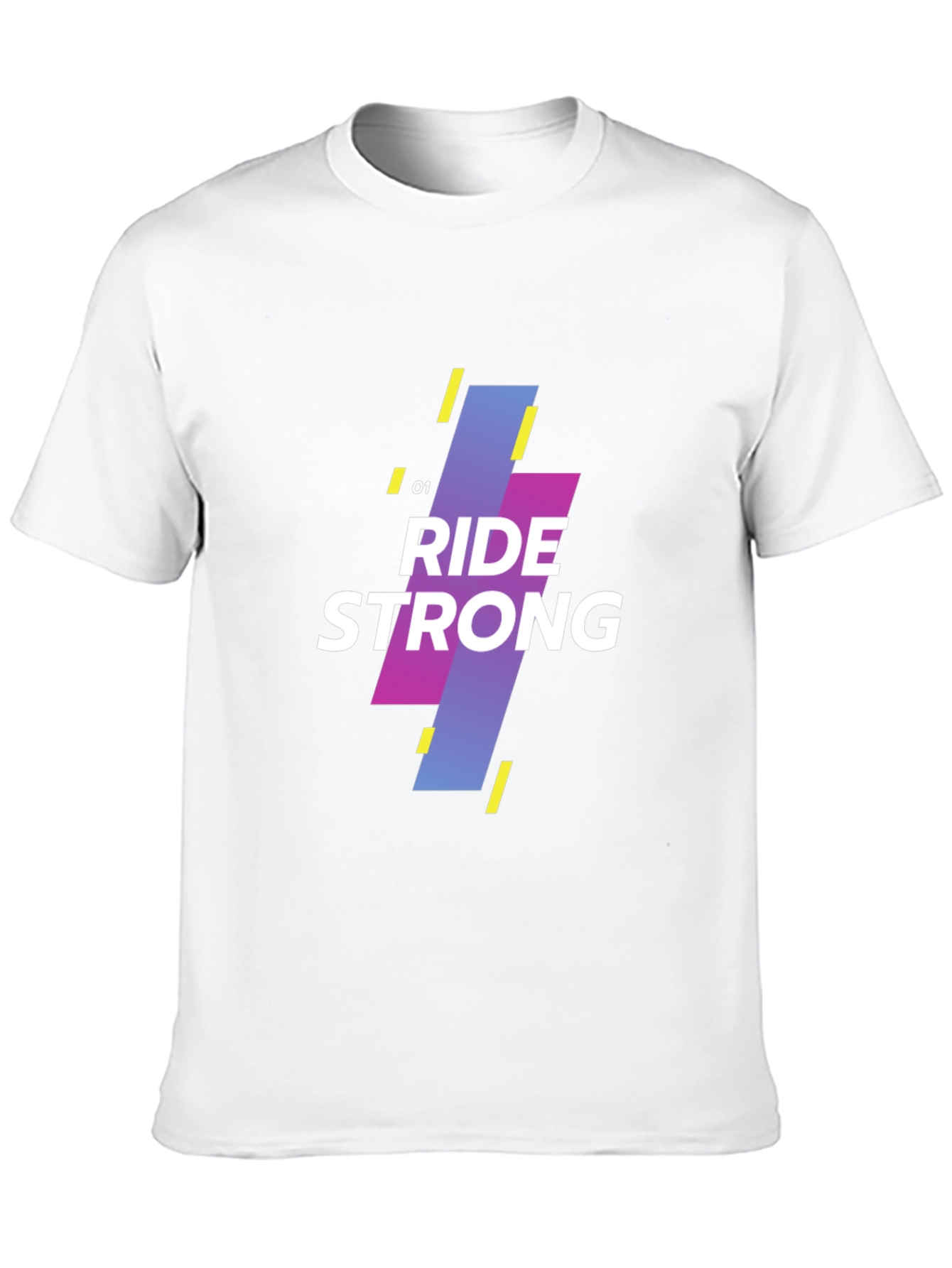 Ride Strong Graphic Tee - Modern Design