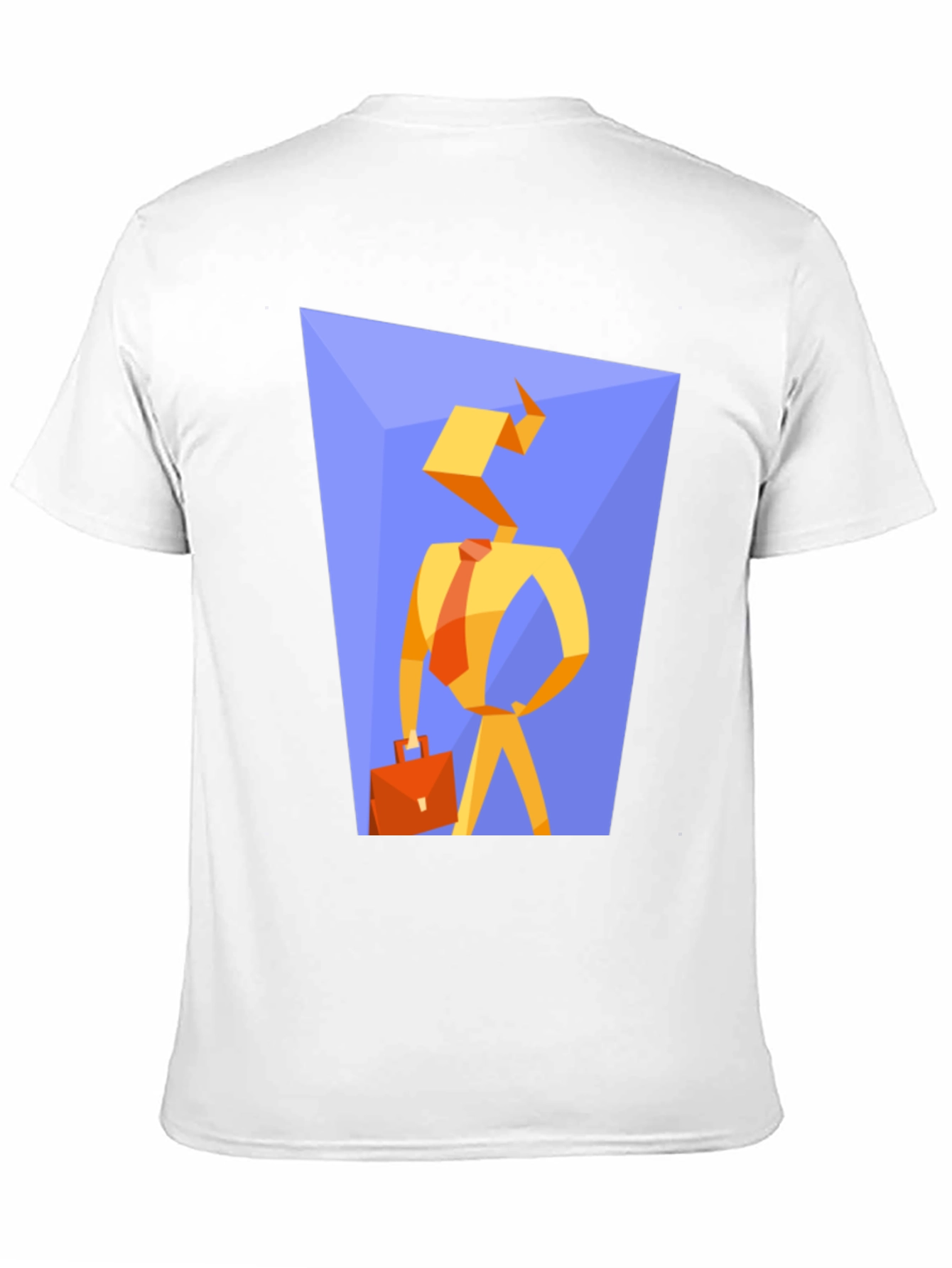 Abstract Businessman Graphic Tee