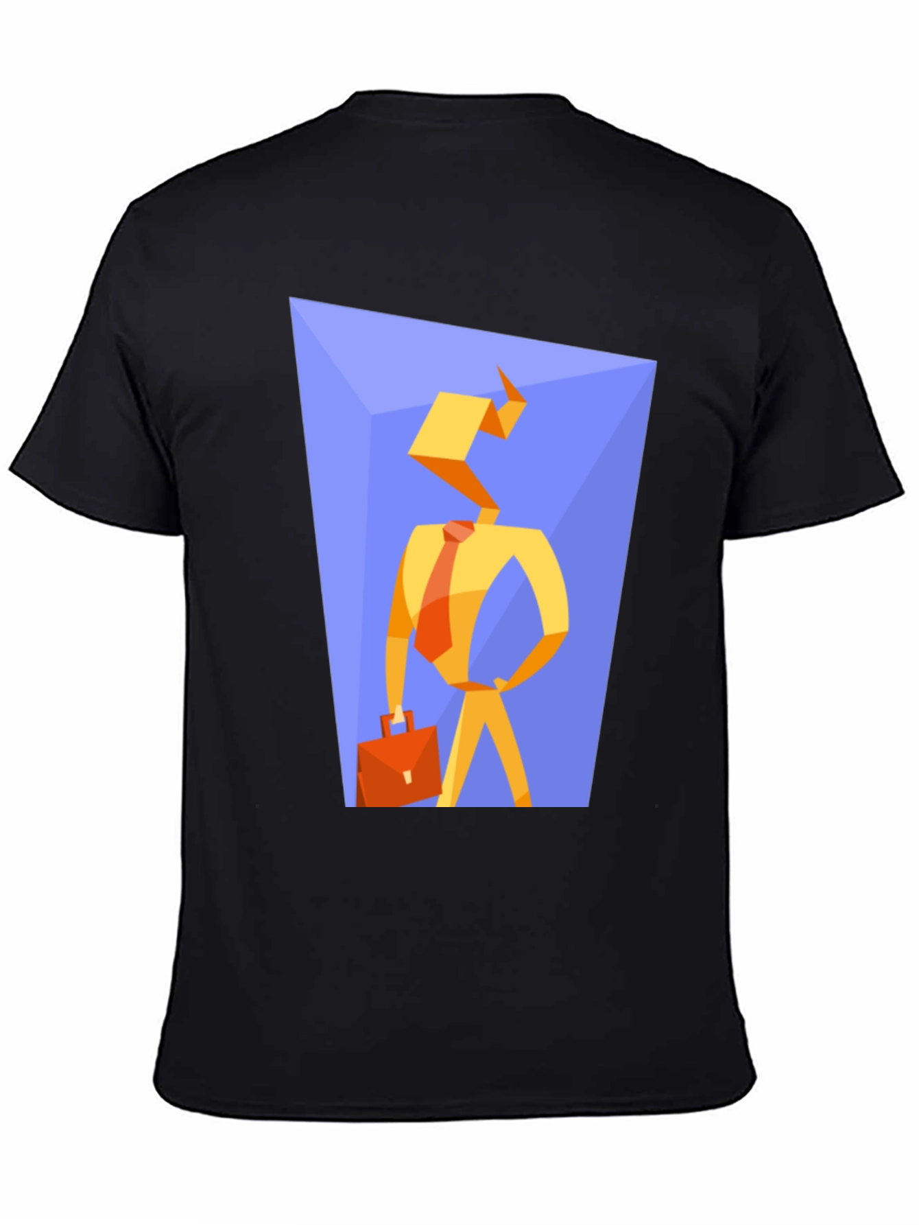 Abstract Businessman Graphic Tee