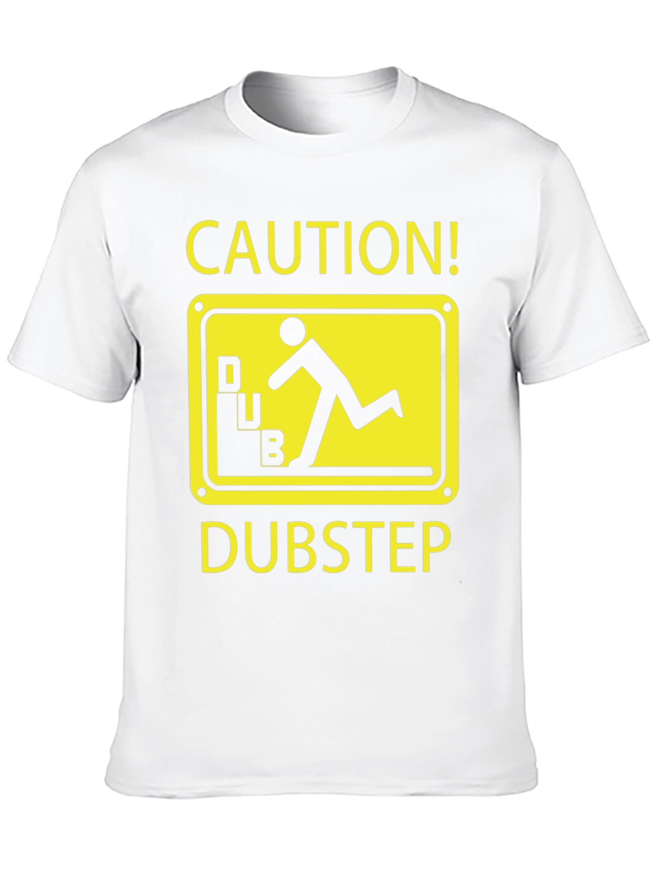 Caution Dubstep T-Shirt - Funny Music Lover Tee