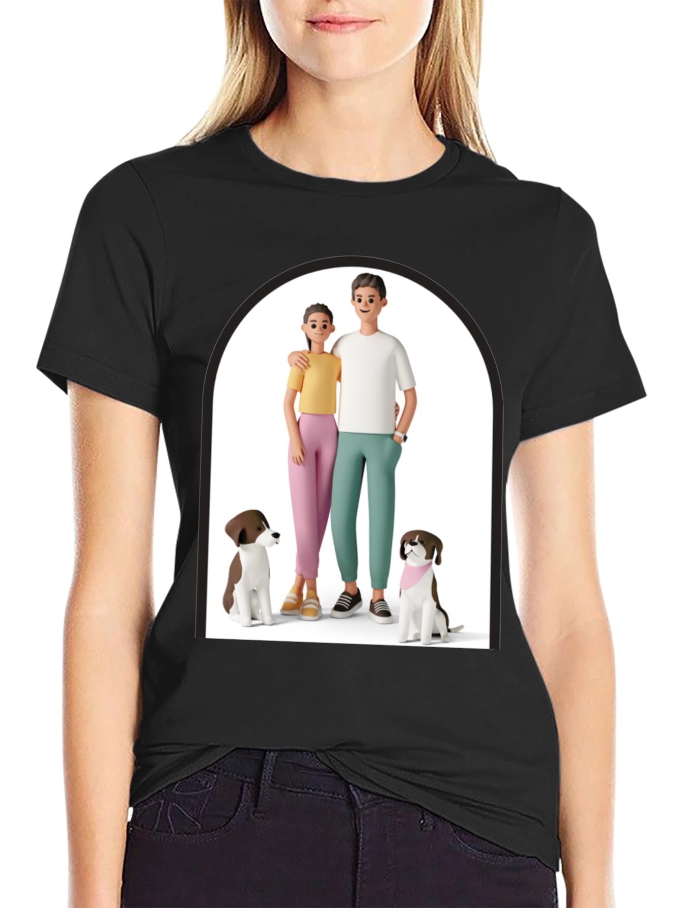 Family & Pet Graphic Tee