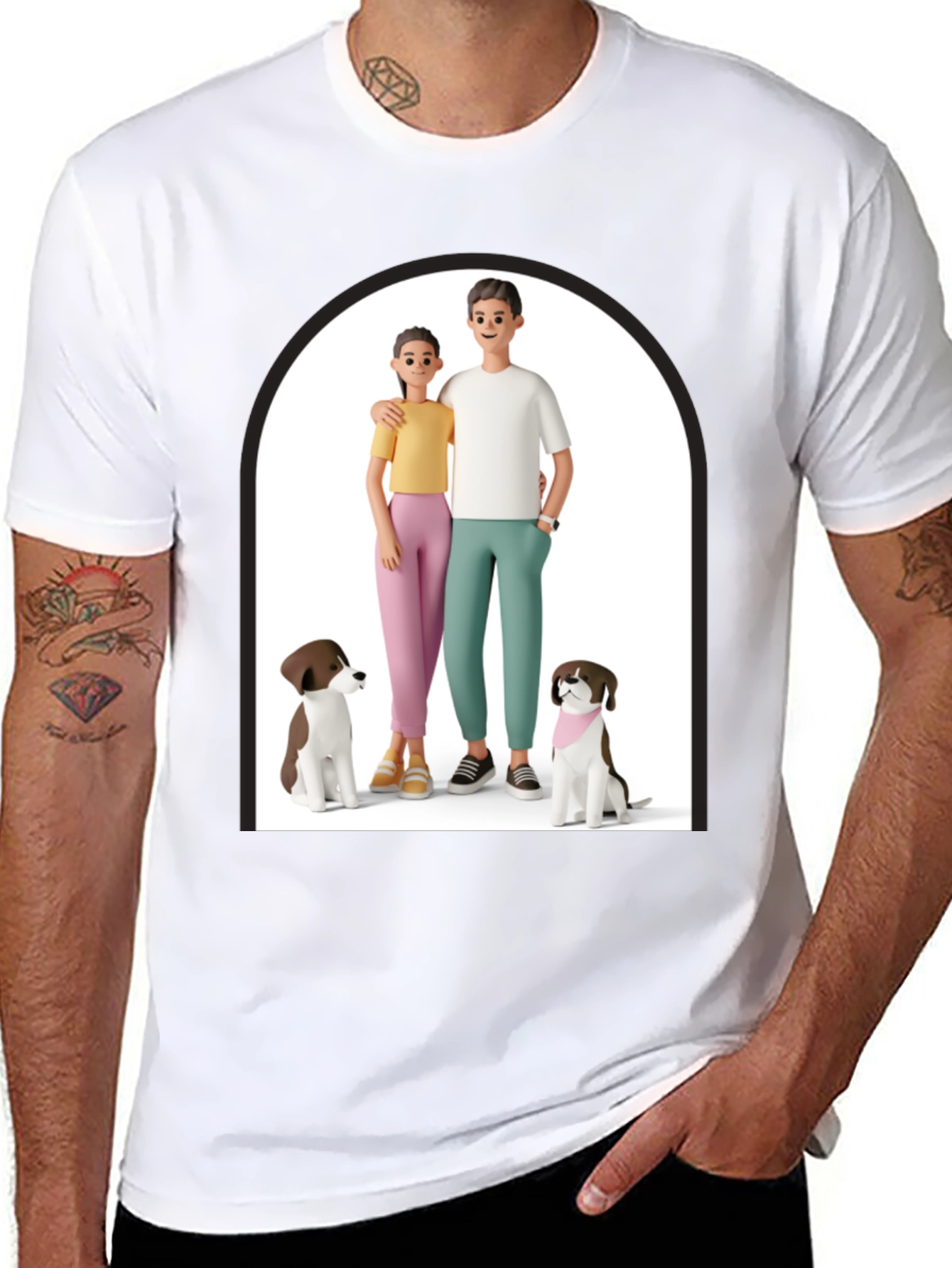 Family & Pet Graphic Tee