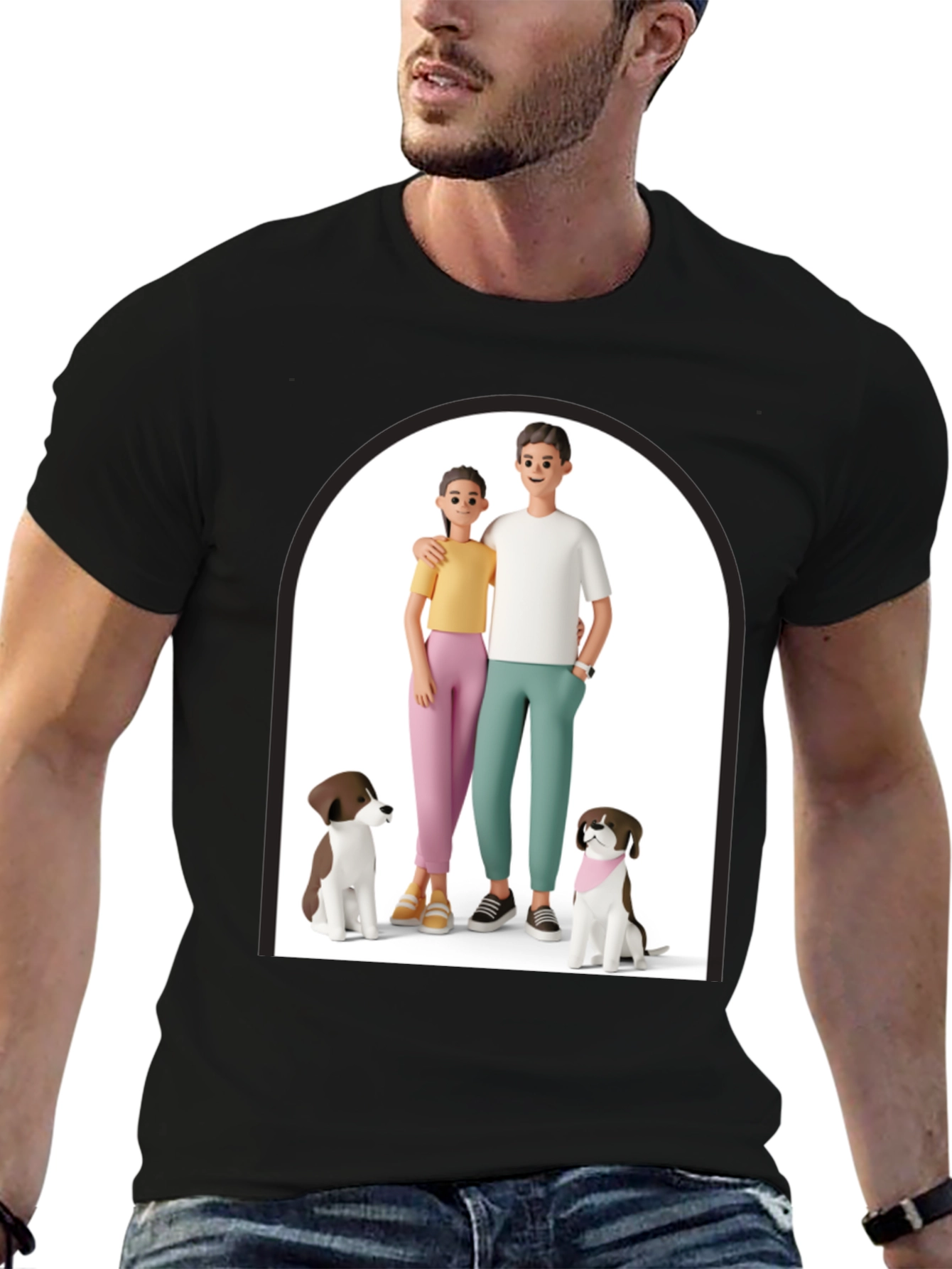 Family & Pet Graphic Tee