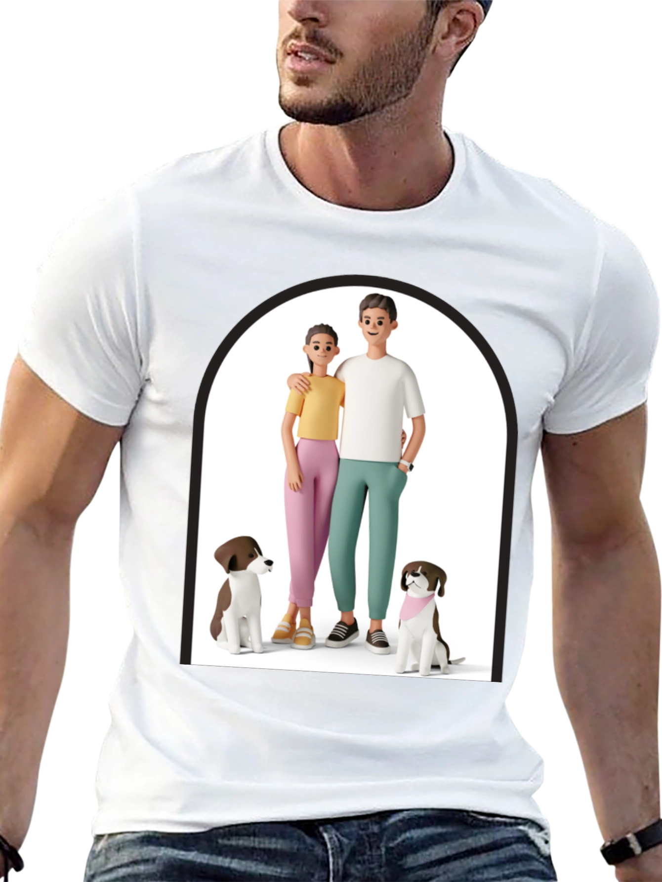 Family & Pet Graphic Tee
