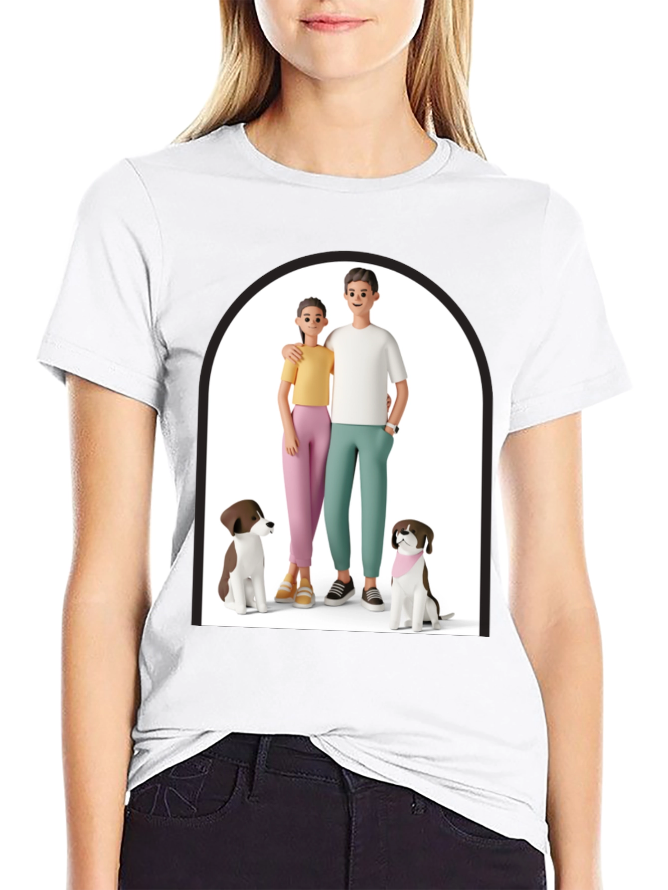 Family & Pet Graphic Tee