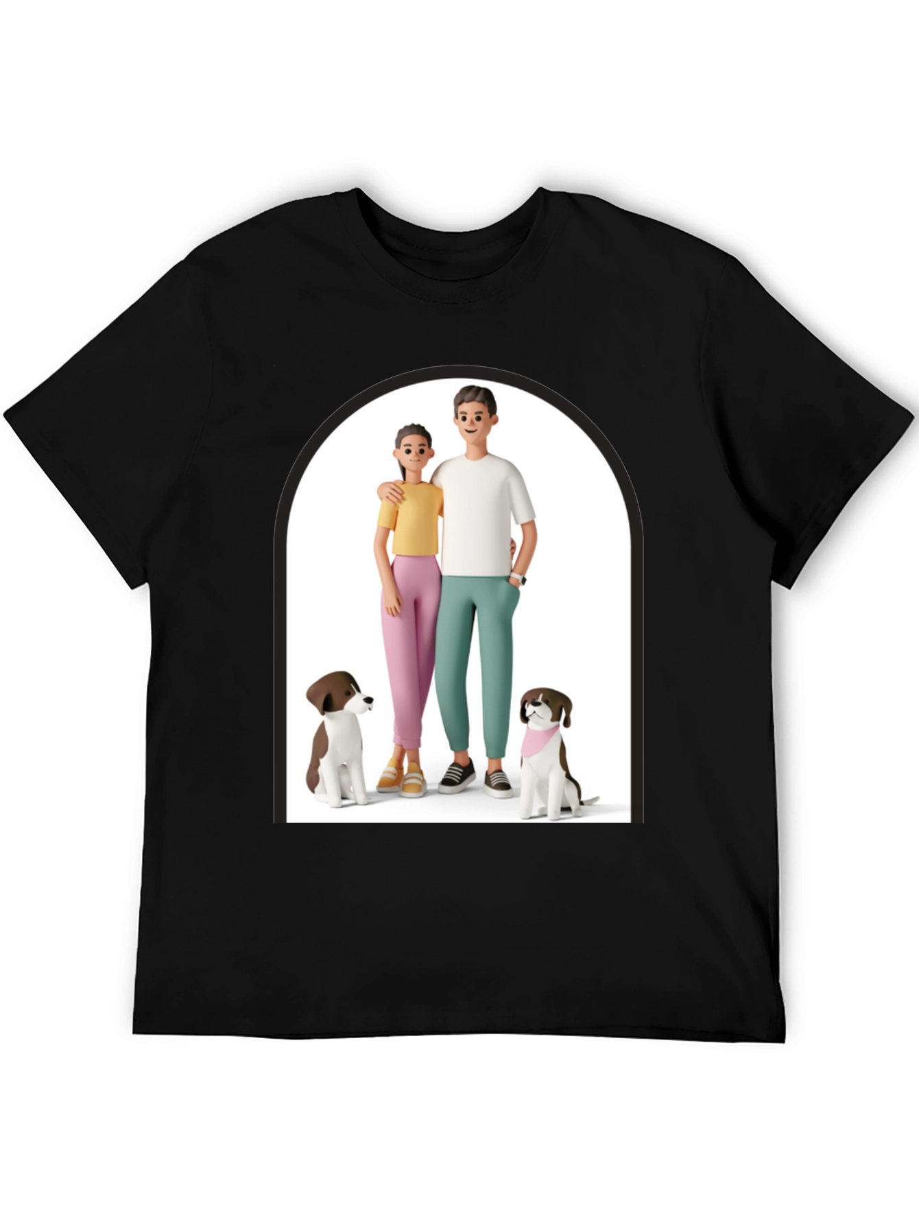 Family & Pet Graphic Tee