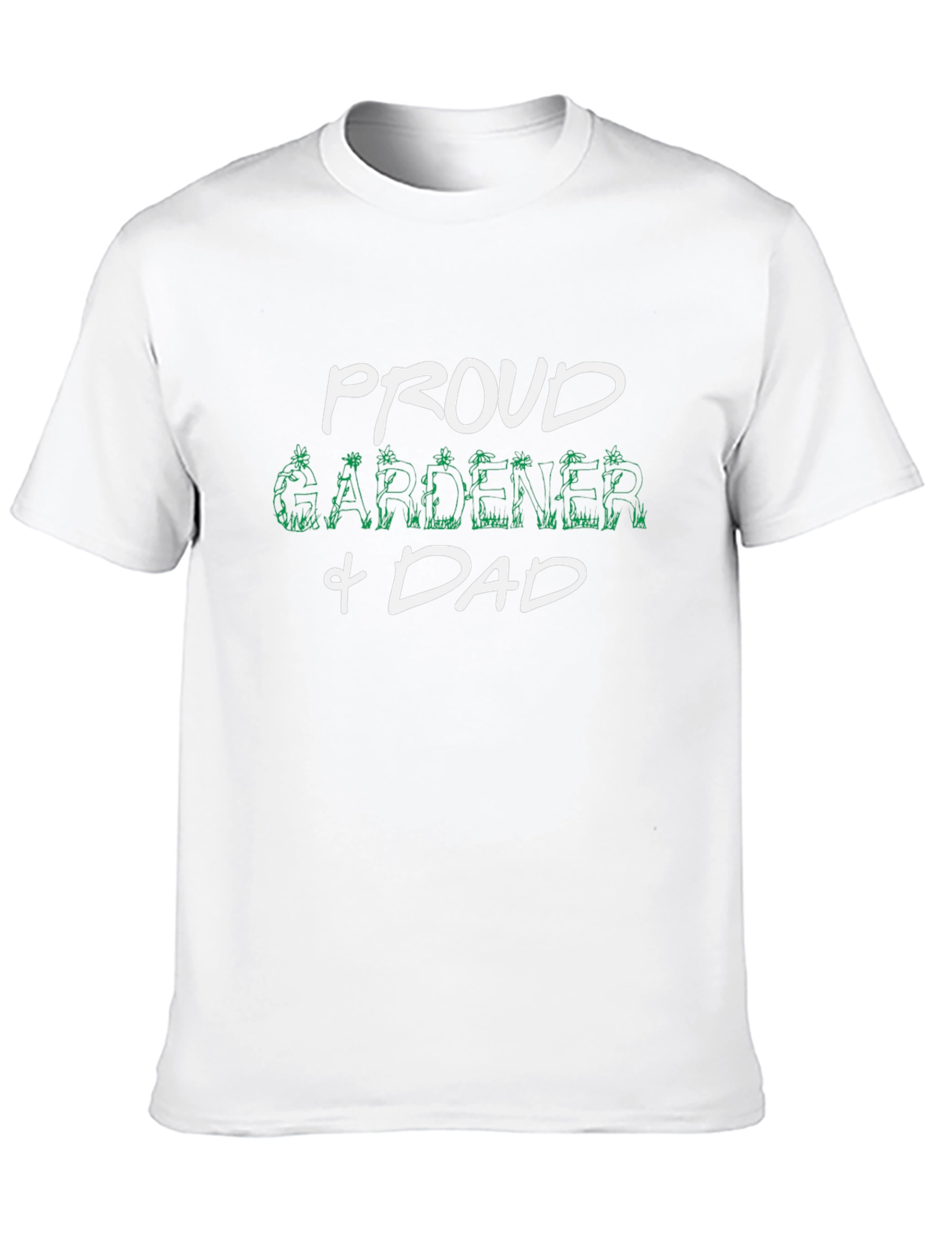 Proud Gardener & Dad Graphic T-Shirt