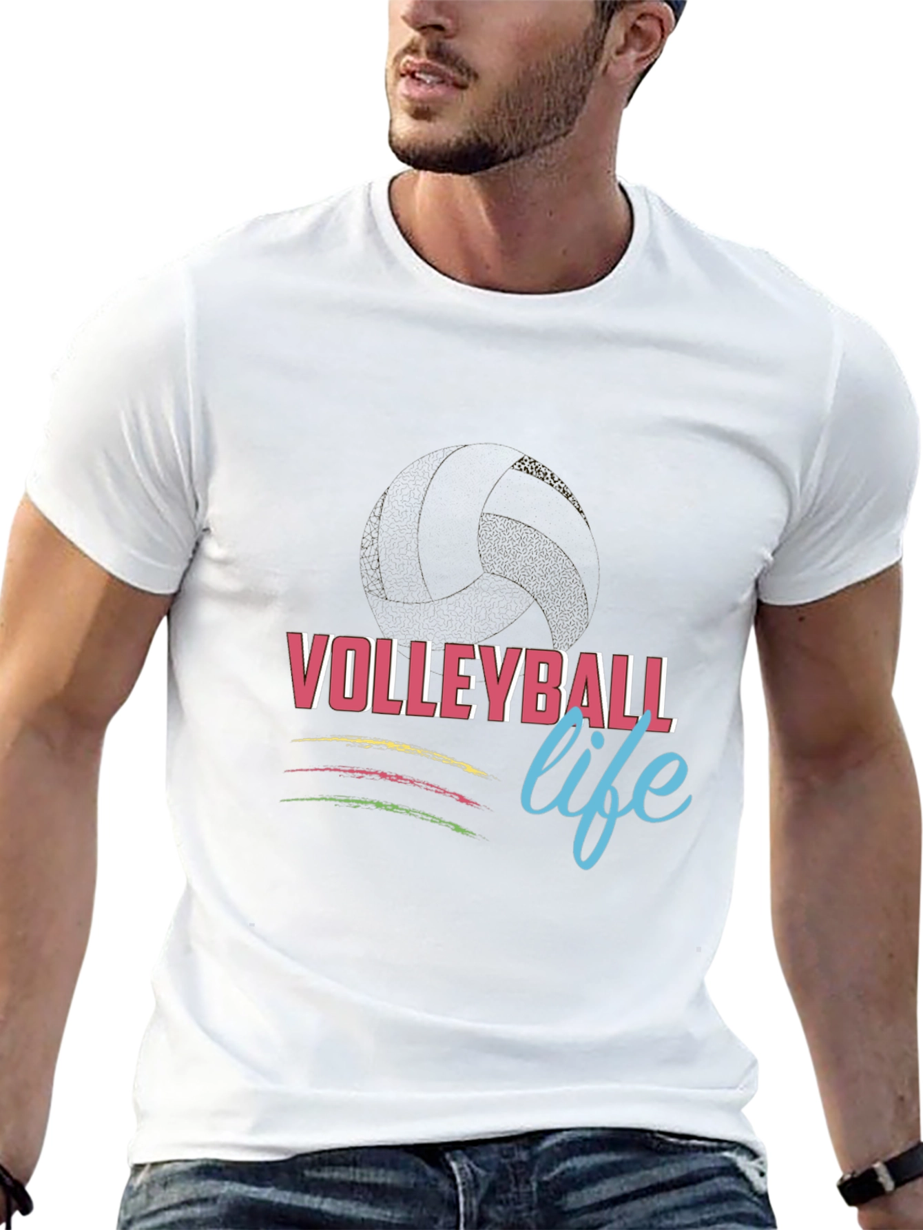 Volleyball Life Graphic Tee - Stylish & Comfortable
