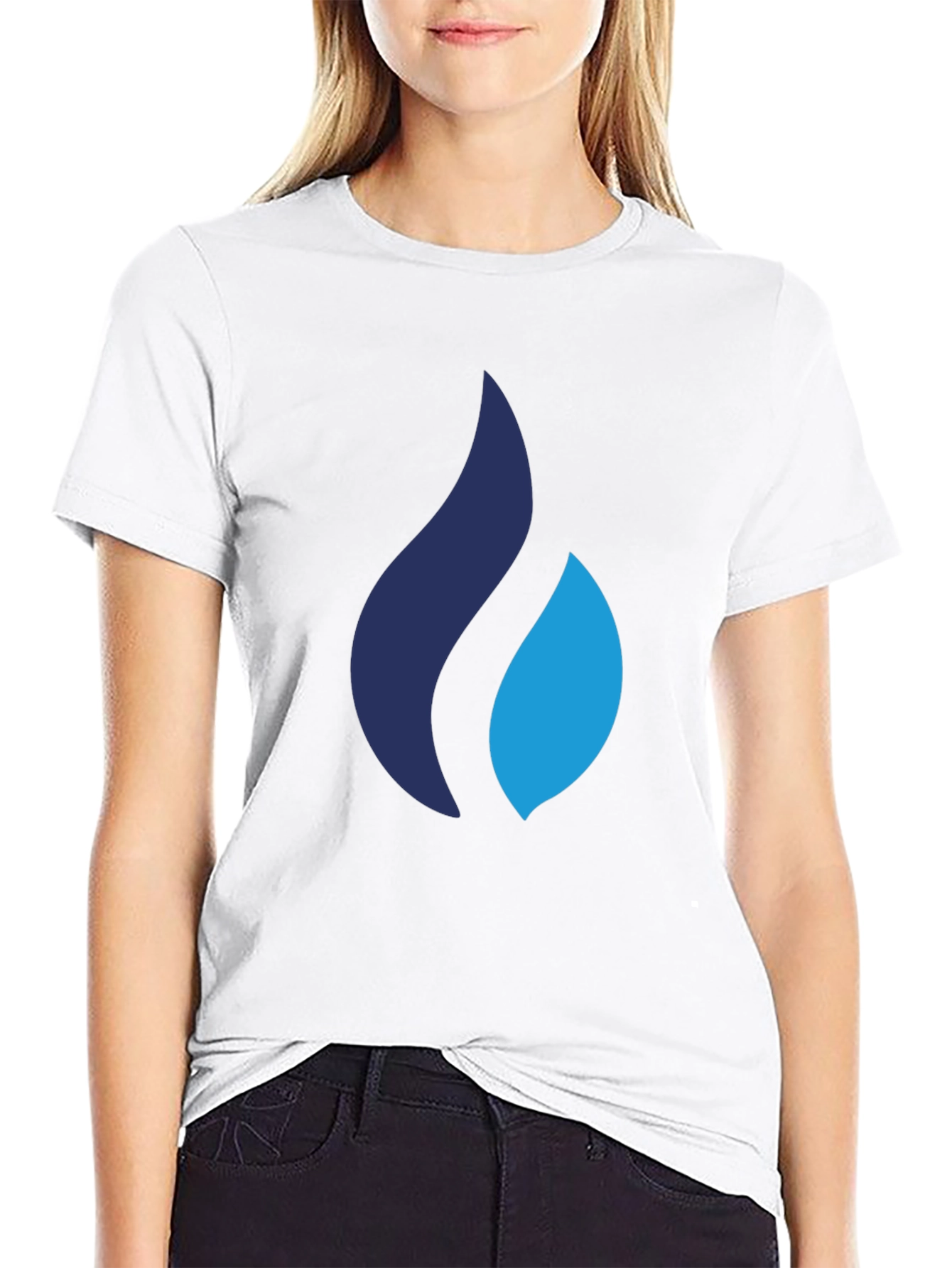Flame Logo Black T-Shirt