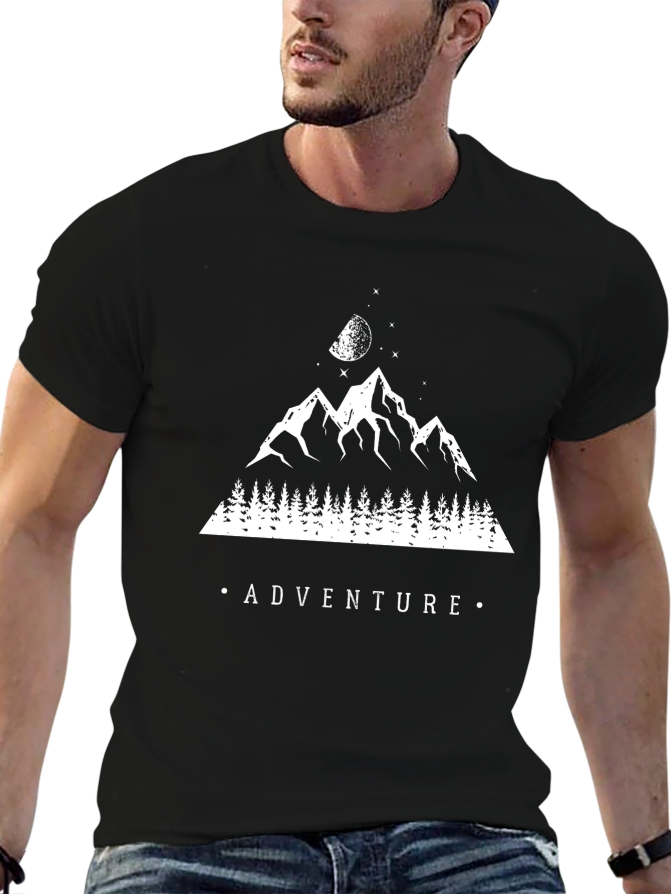Adventure Graphic Tee - Mountain Design