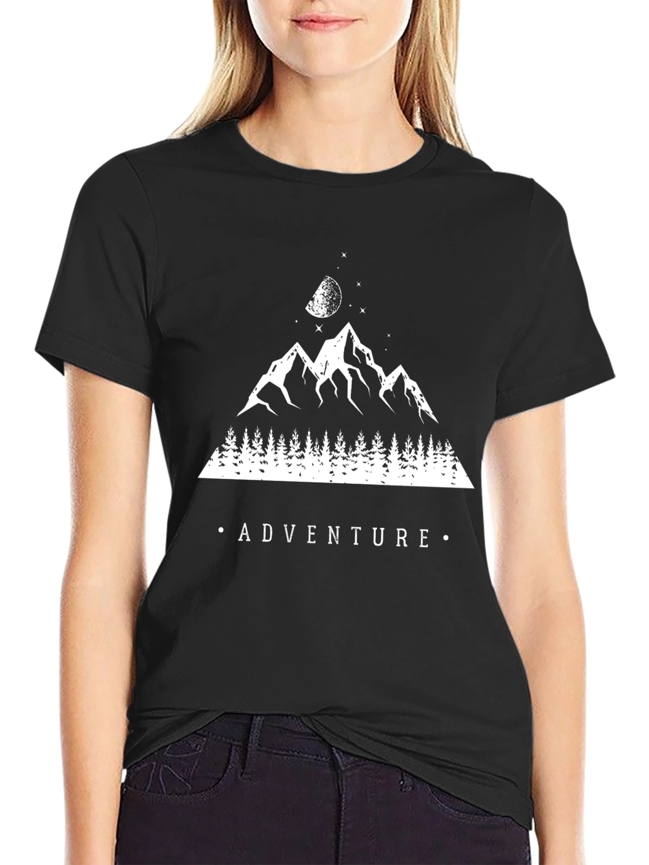 Adventure Graphic Tee - Mountain Design