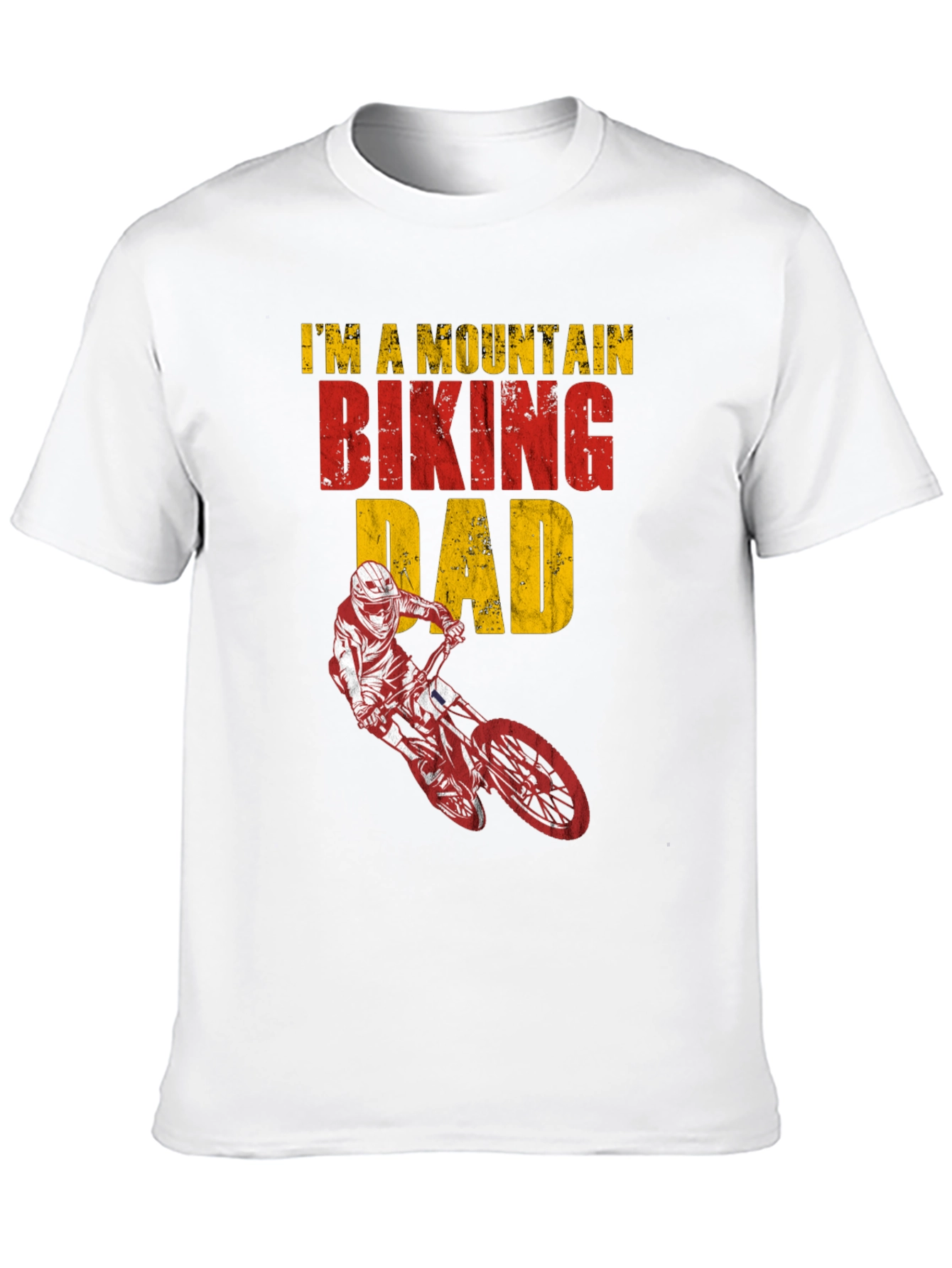 Mountain Biking Dad Graphic Tee