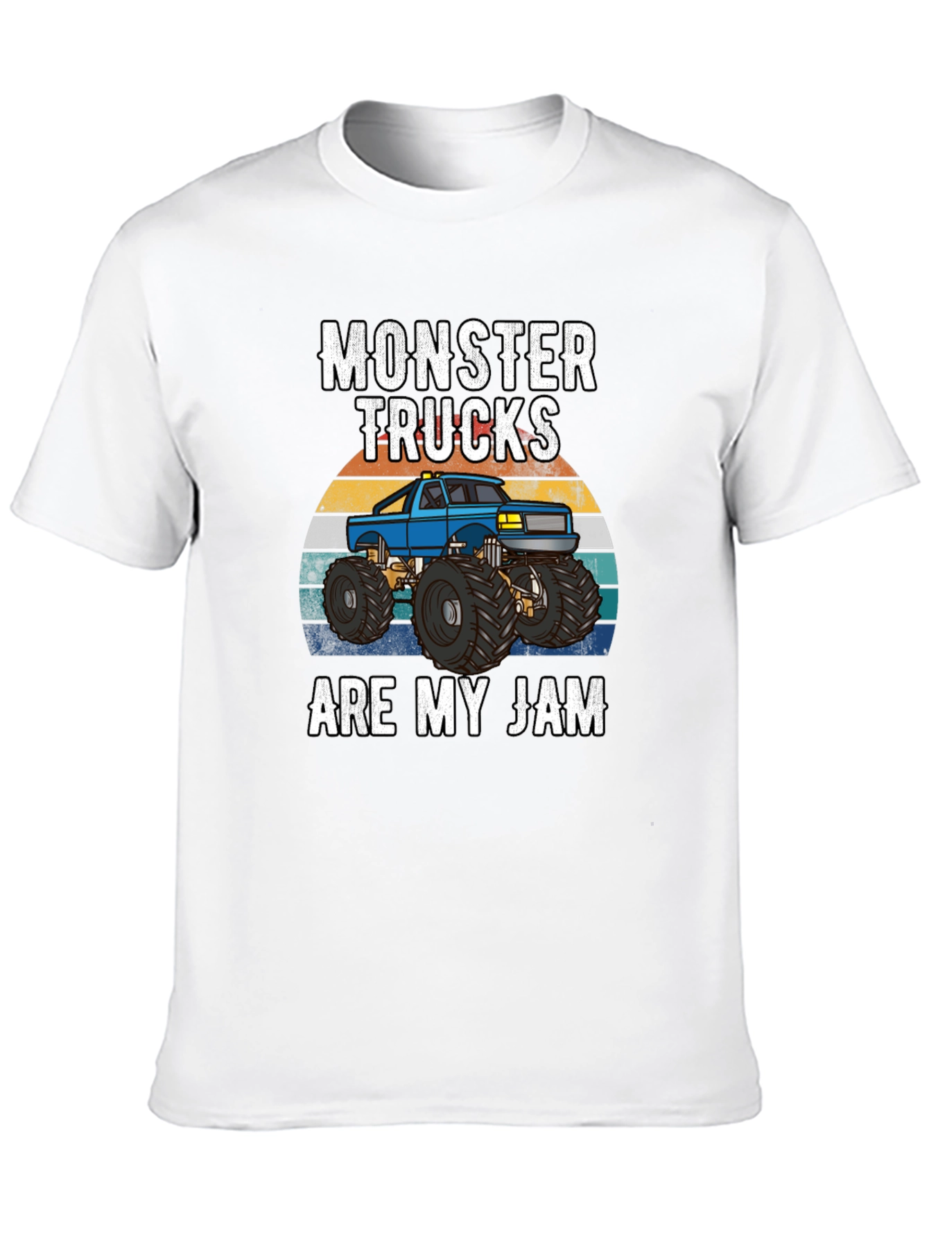 Monster Trucks Are My Jam Graphic Tee