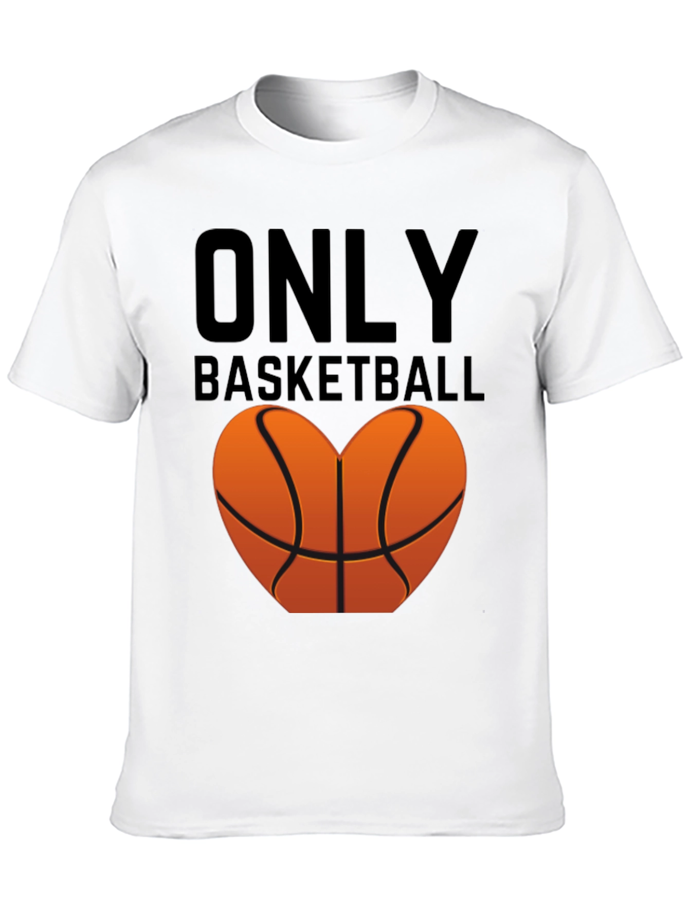 Only Basketball Heart Graphic T-Shirt