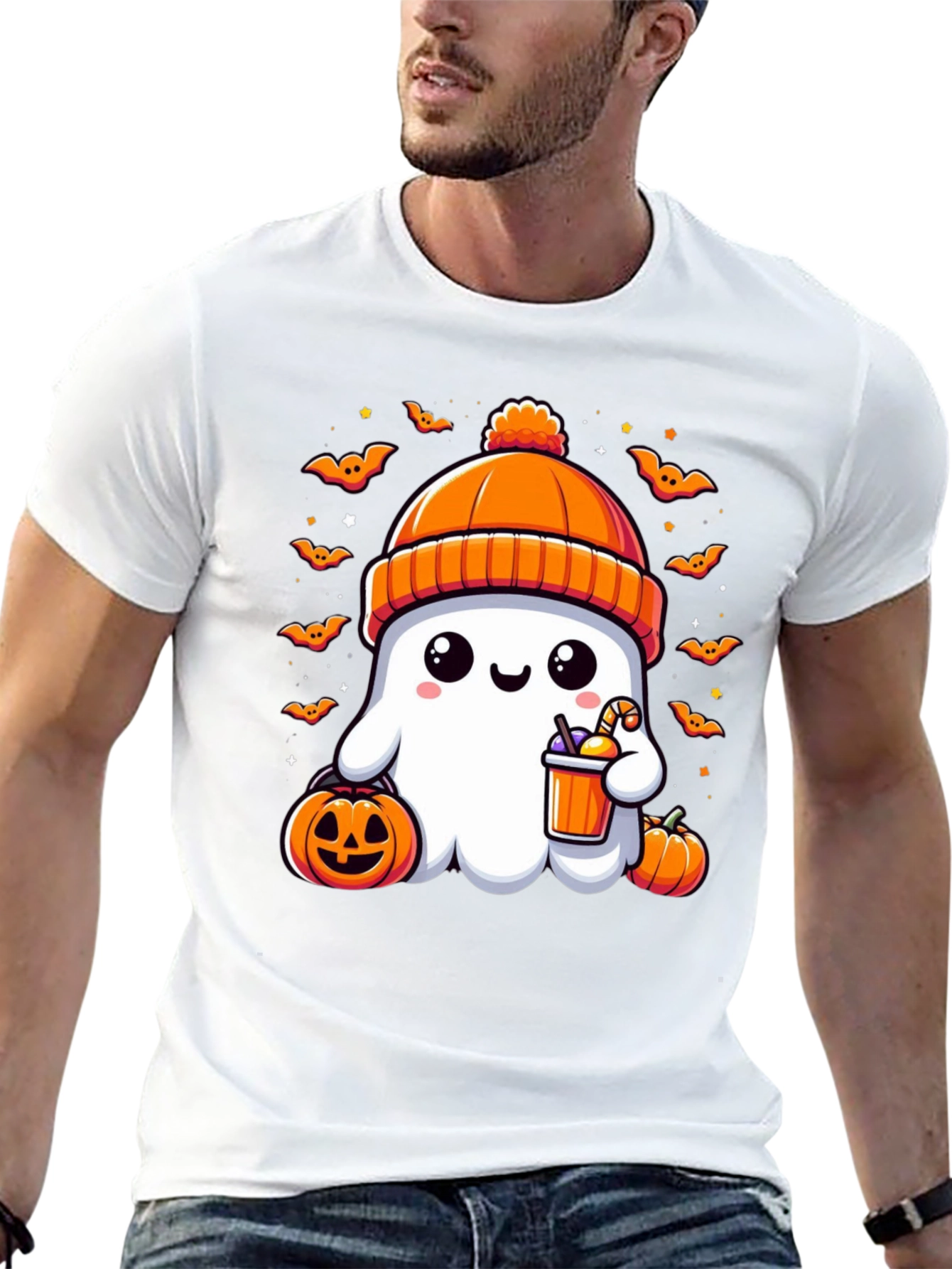 Cute Halloween Ghost T-Shirt
