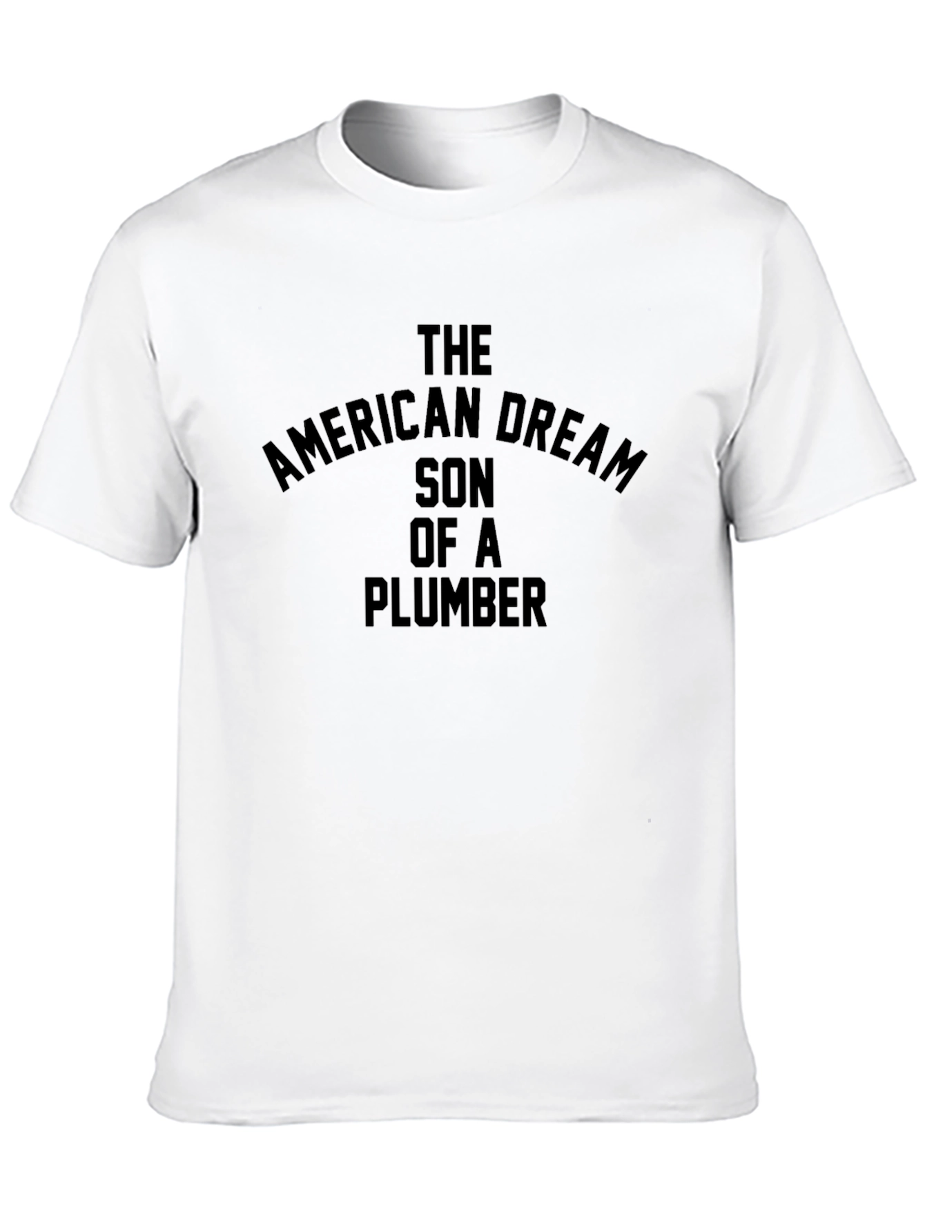 American Dream Plumber Graphic T-Shirt