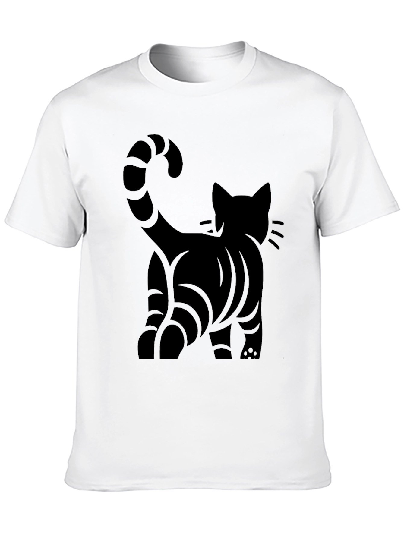 Black Cat Graphic Tee - Stylish Unisex T-Shirt