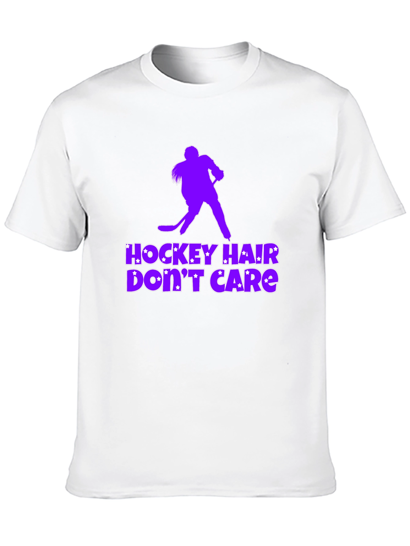 Hockey Hair Dont Care T-Shirt