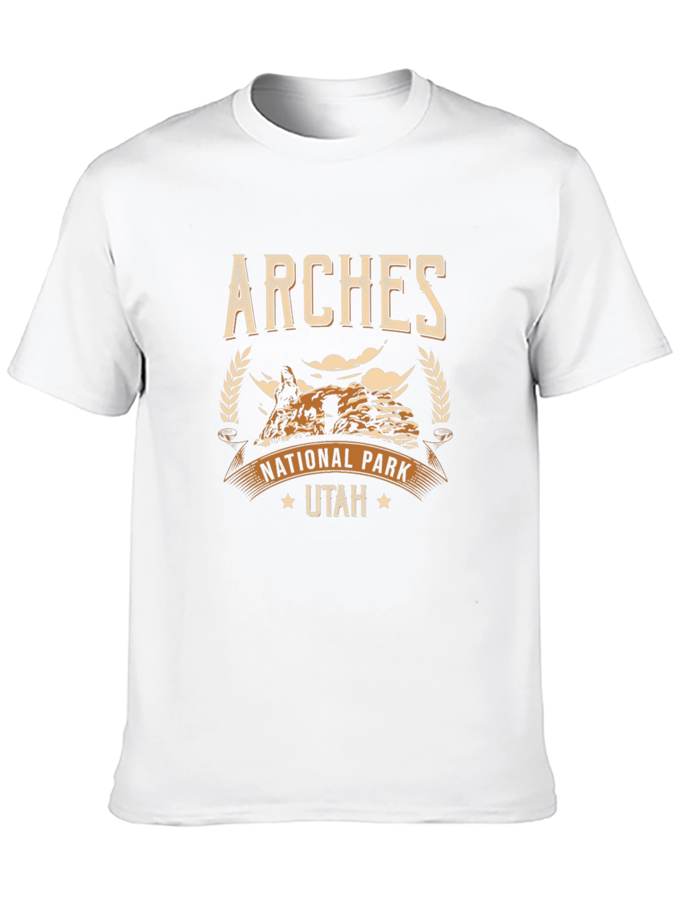 Arches National Park Utah Black T-Shirt
