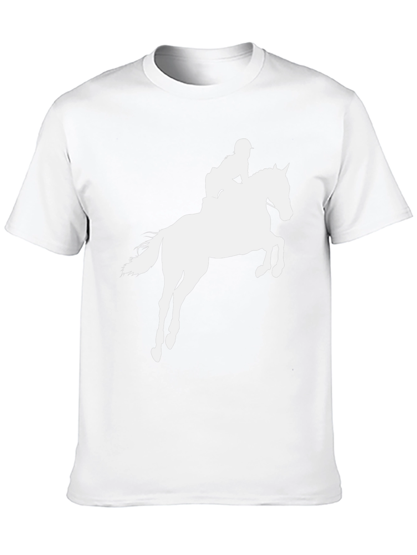 Equestrian Horse Riding Silhouette Tee